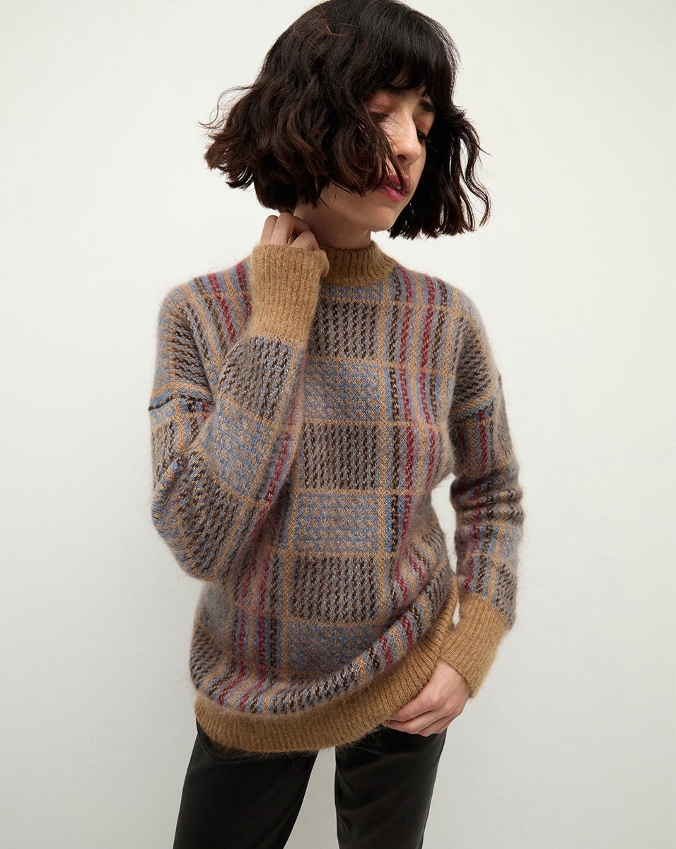 BRISTOL PLAID SWEATER - 4