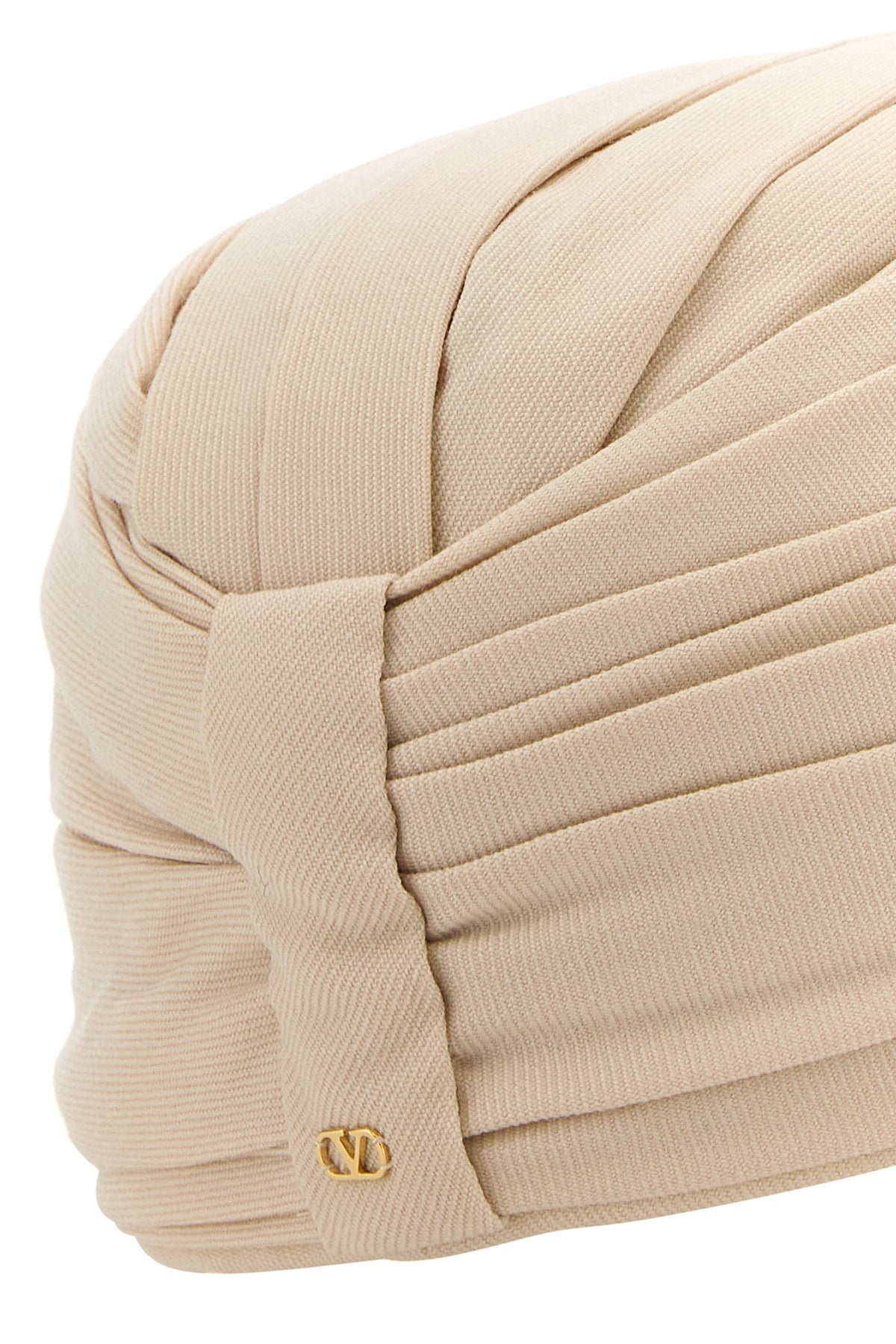 ハット VALENTINO SS25 Sand wool turban (6W2HH00EDSE CXH) Valentino Sand wool turban | gebnegozionline | REVERSIBLE