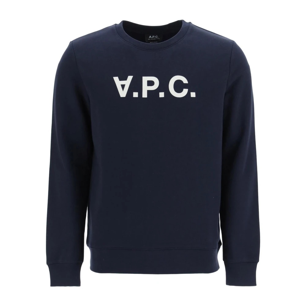 A.P.C. FLOCKED LOGO SWEATSHIRT | miinto | REVERSIBLE