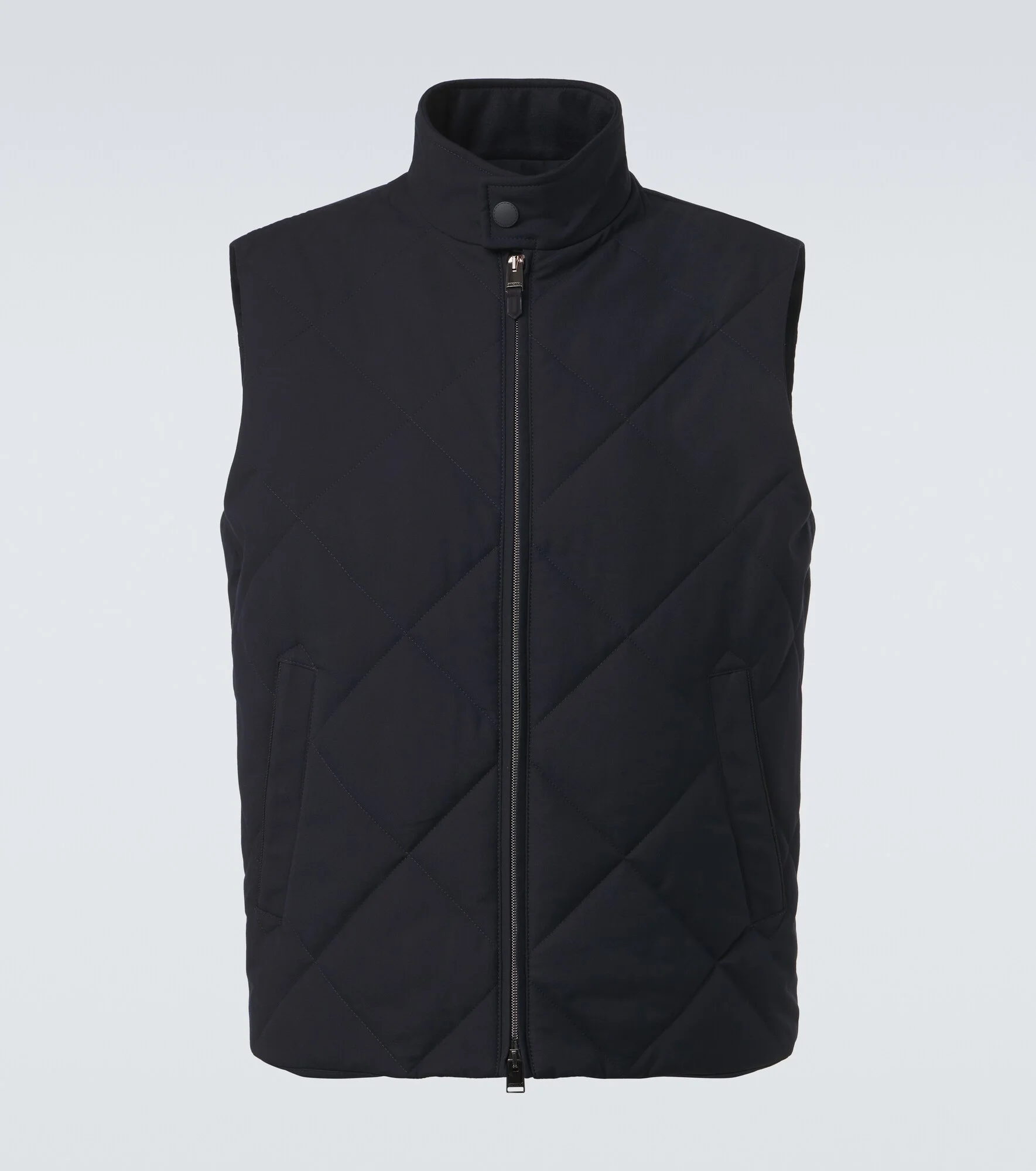 Quilted puffer vest - 1