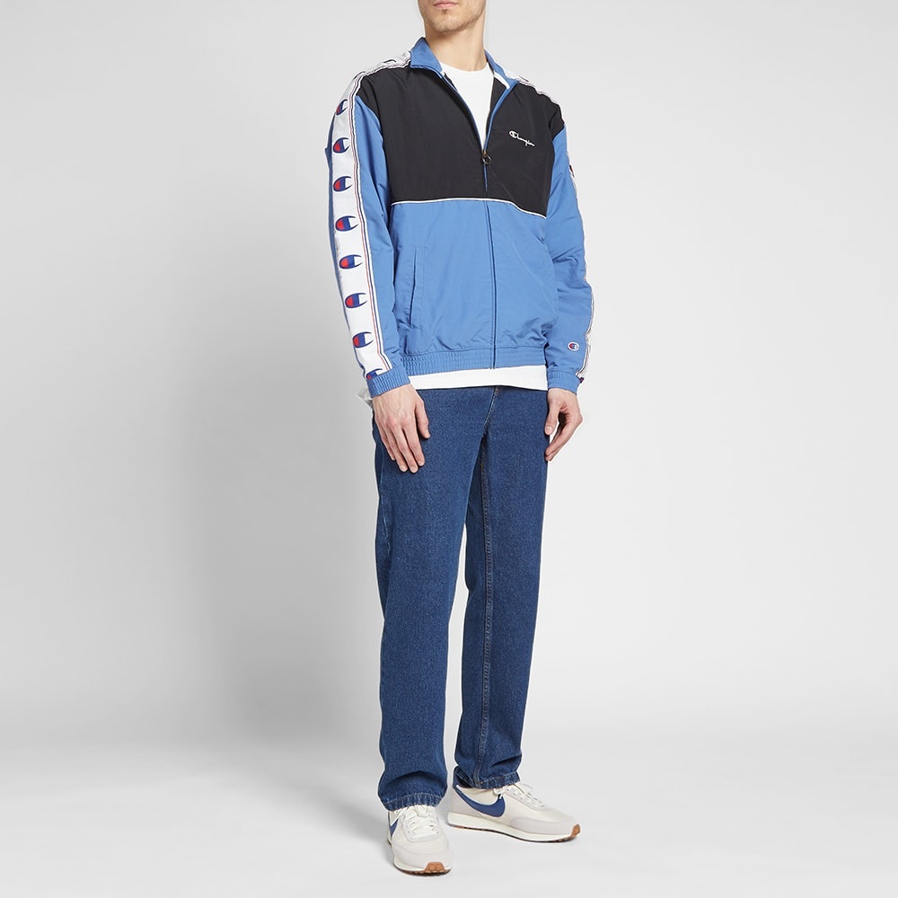 Champion Reverse Weave Tape Sleeve Track Top - 6