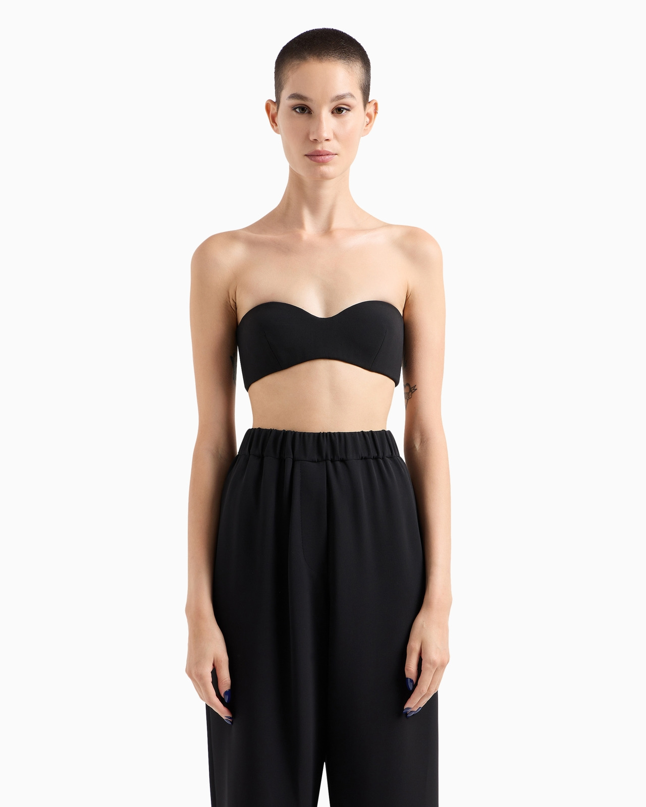 SILK CADY BANDEAU TOP - 4