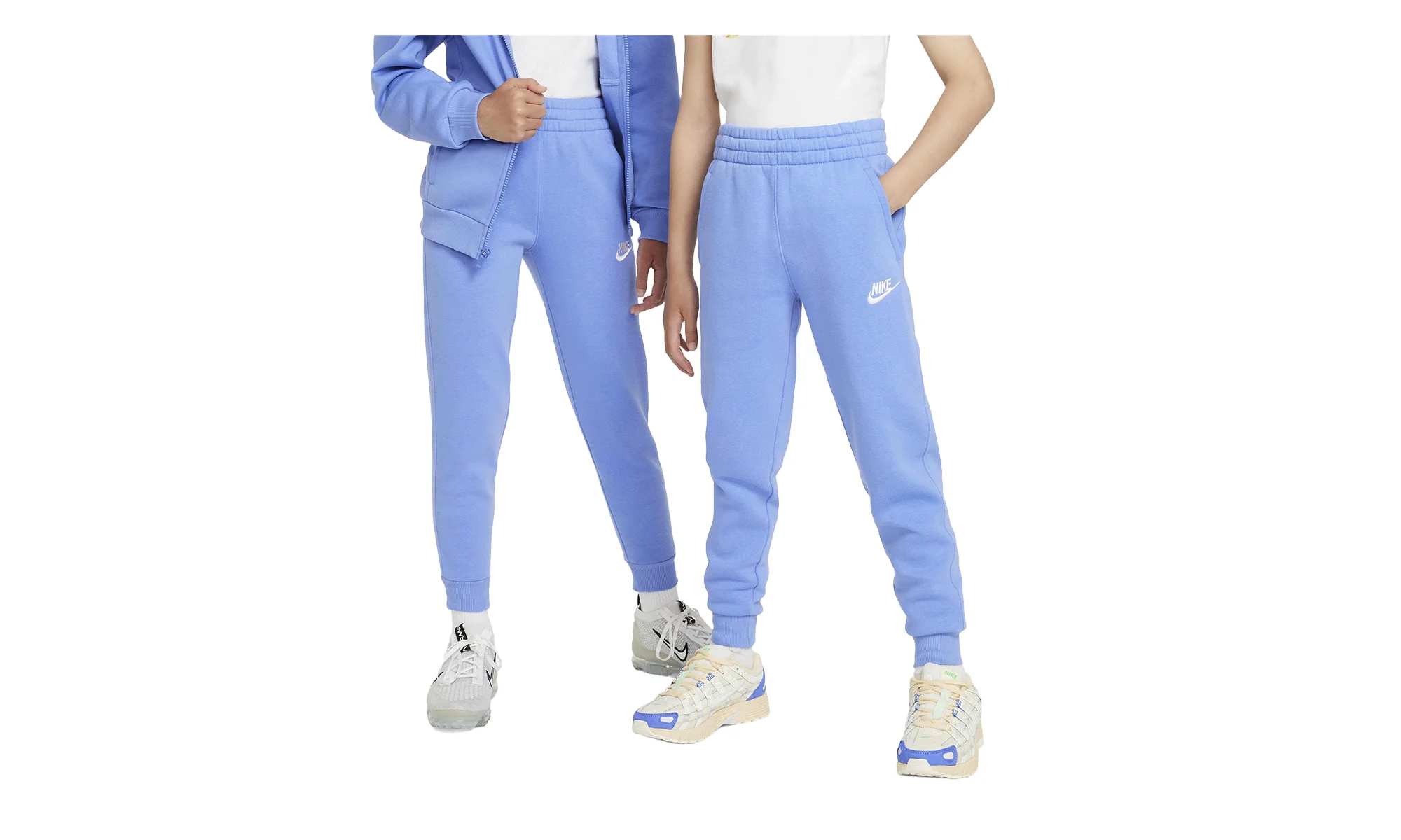 Sportswear Club Fleece Jogger Pants GS "Polar / White" FD3008 450 - 1