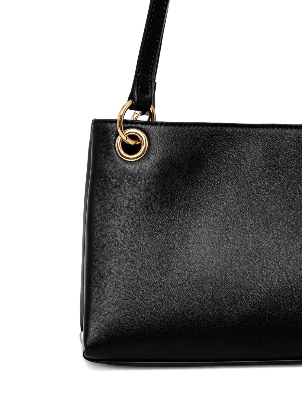 logo-charm shoulder bag - 3