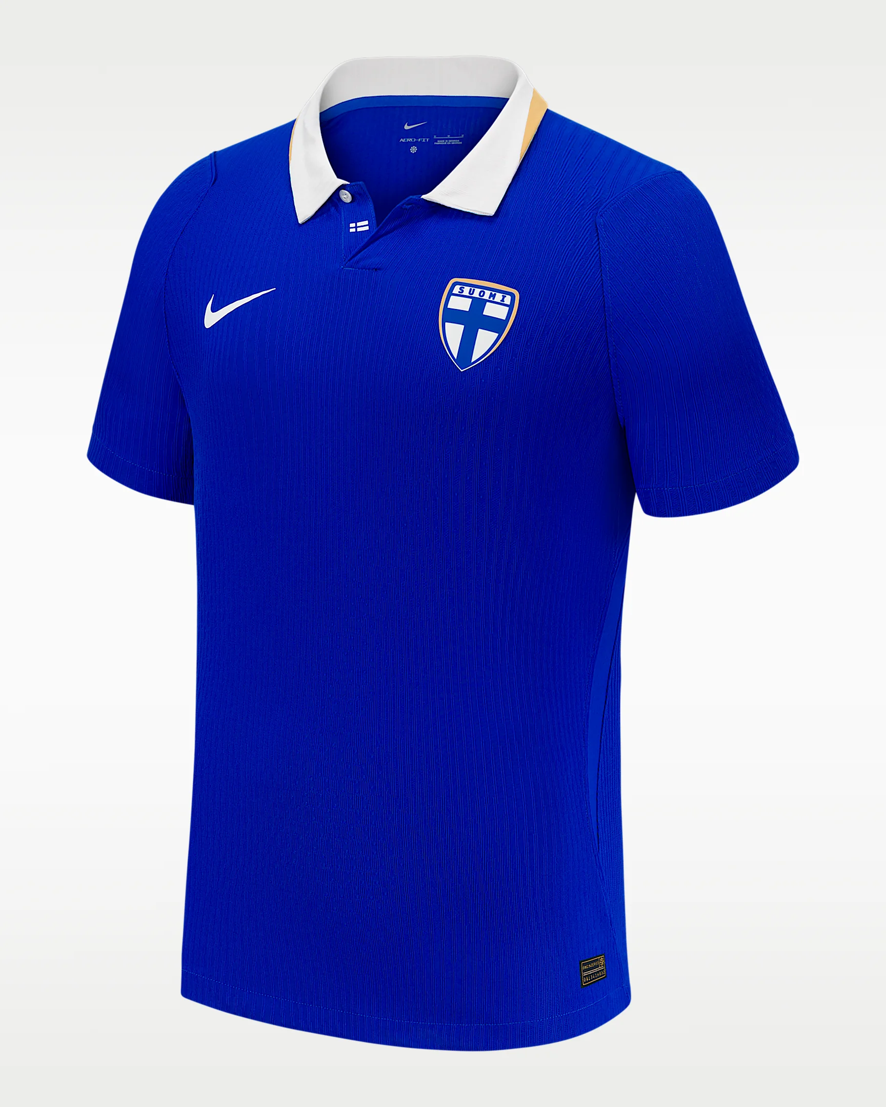 Finland 2026 Match Away Men's Nike Aero-FIT Soccer Authentic Jersey - 1