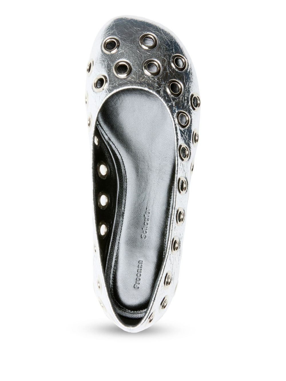 Glove Grommet ballerina shoes - 4