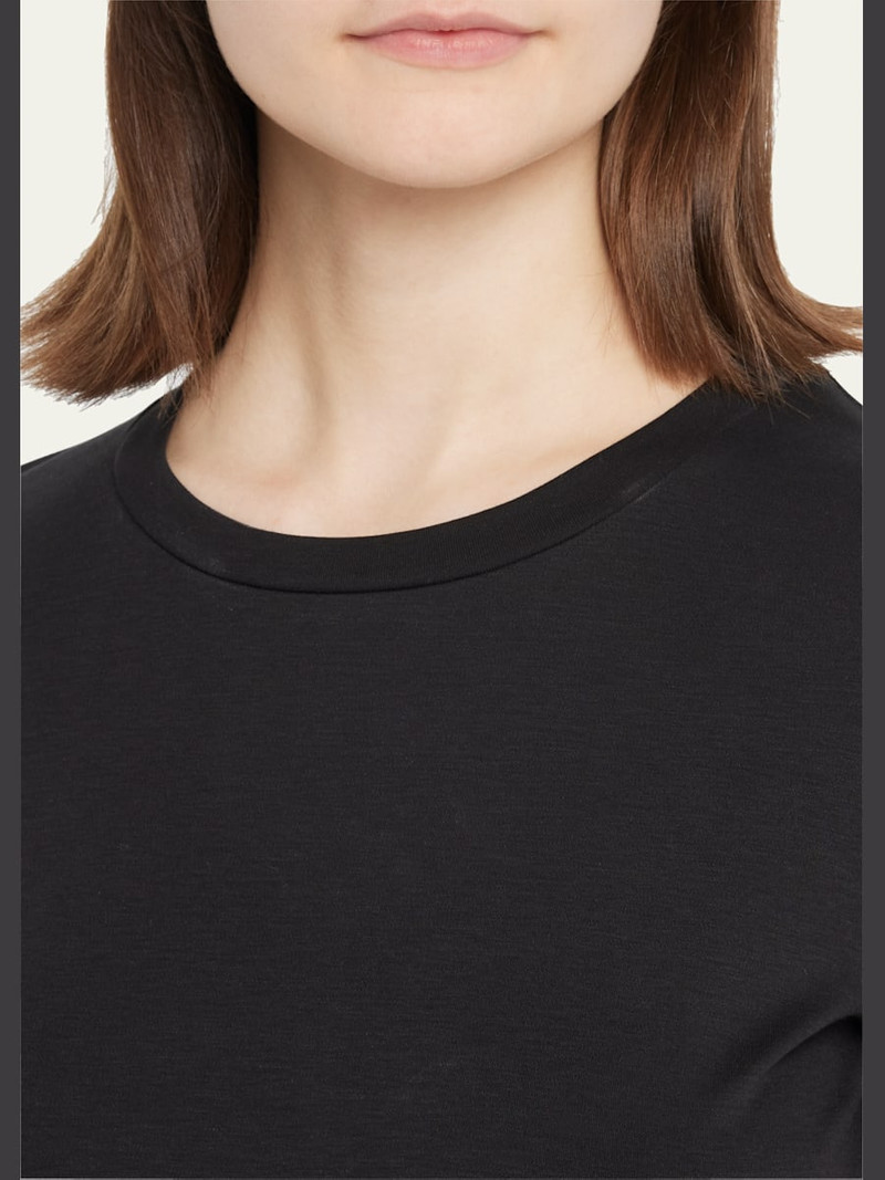 Theory Johanna Crewneck Classic Tee outlook