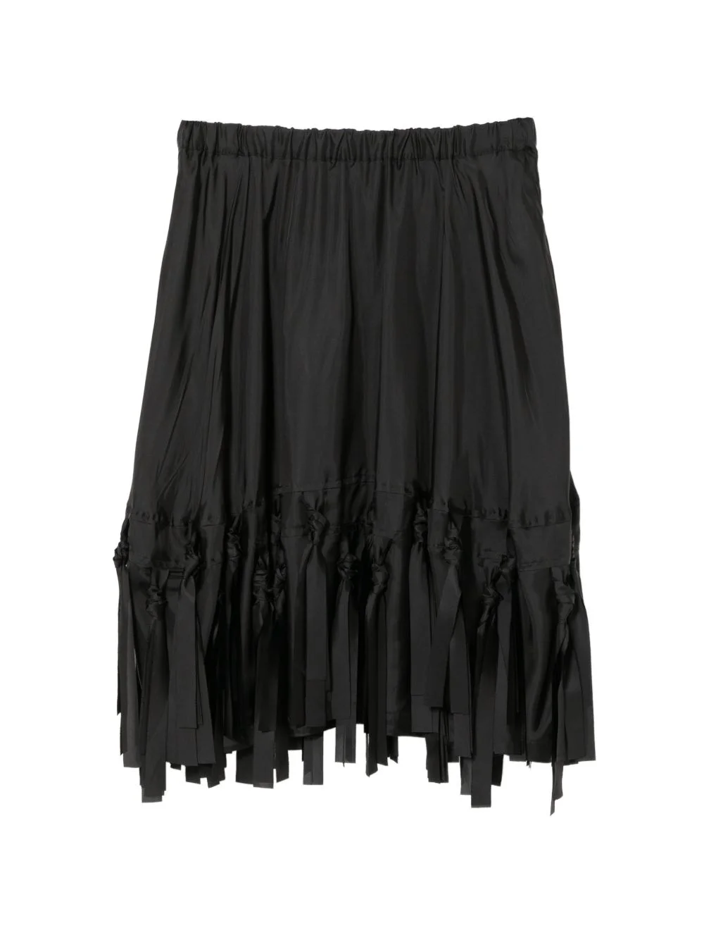 tassel-embellished midi skirt - 1
