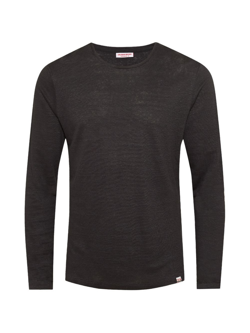 OB-T long-sleeve linen T-shirt 1