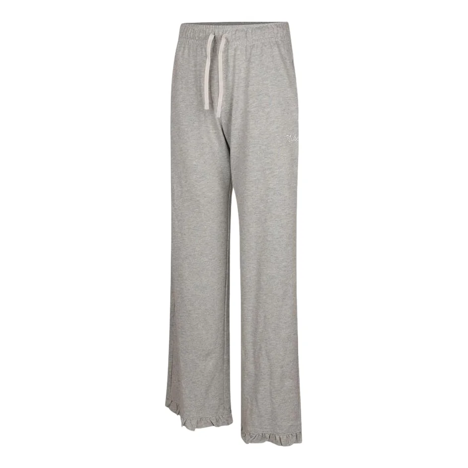 (WMNS) Nike Wide Knit Sports Pants 'Grey' IW1386-050 - 1
