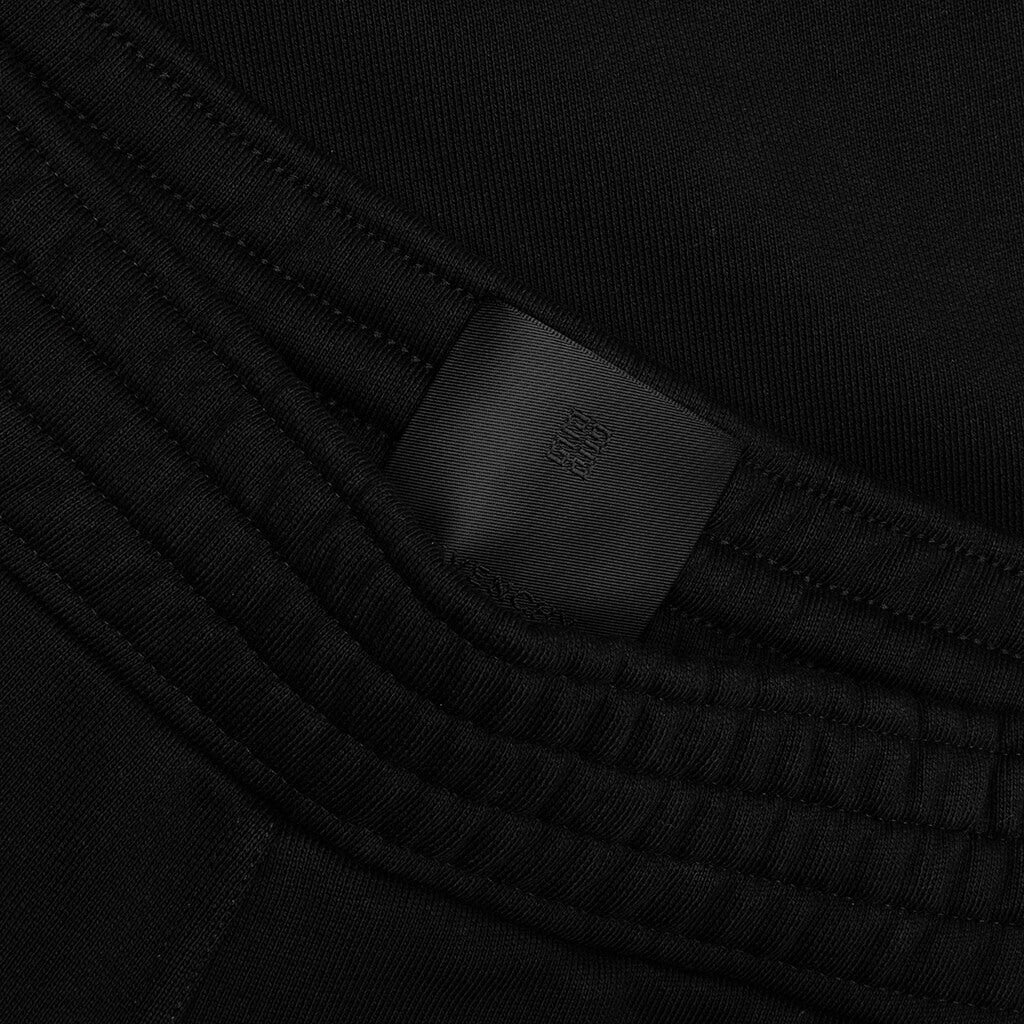 GIVENCHY BOXY FIT EMBROIDERED SHORTS - BLACK - 3