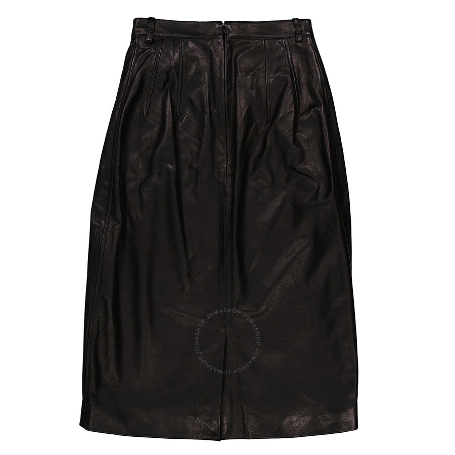 Balenciaga Black High-Waisted Midi Large Skirt, Brand Size 36 (US Size 6) - 2