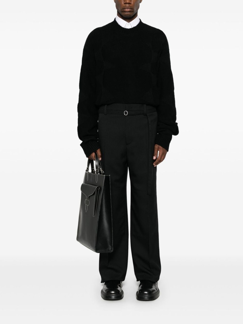 Jil Sander belted tailored trousers outlook