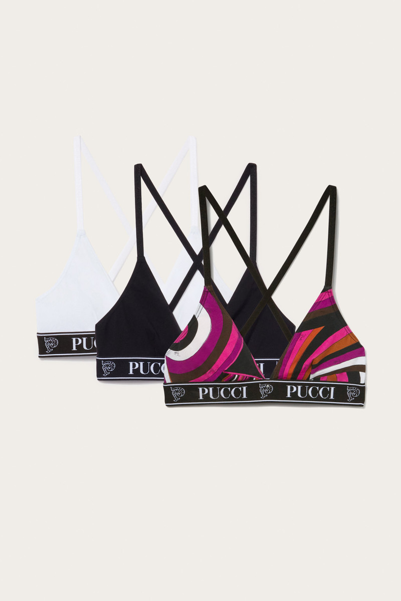 3 PACK TRIANGLE BRA 1