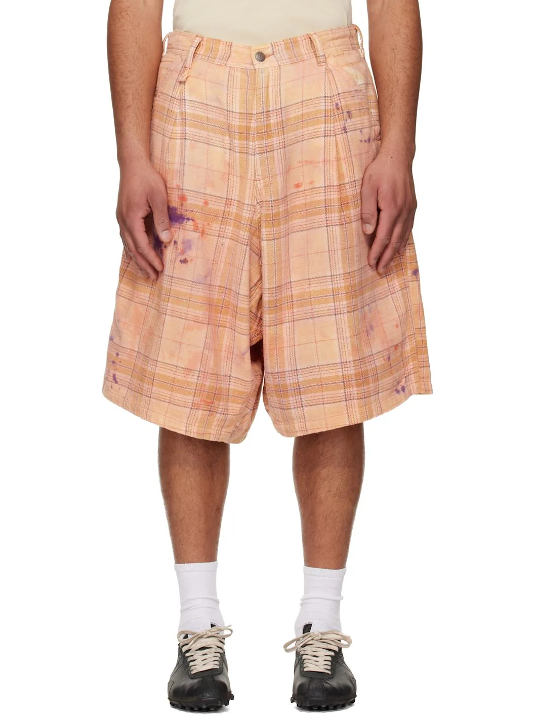 Orange Jesse Carpenter Shorts - 1