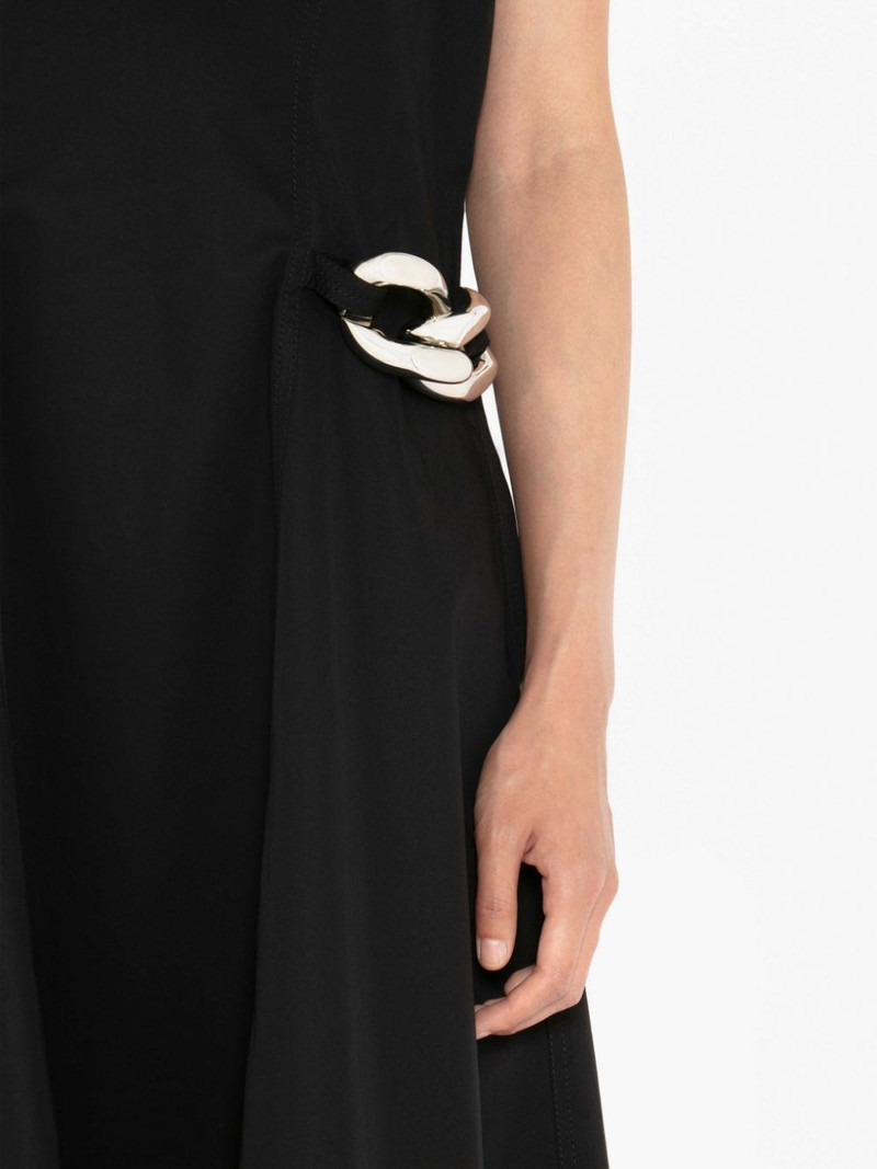CHAIN LINK CAP SLEEVE DRESS 5