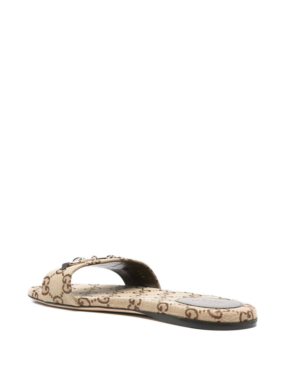 GG canvas flat sandals - 2
