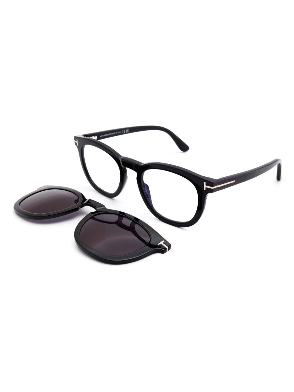 square-frame glasses - 2