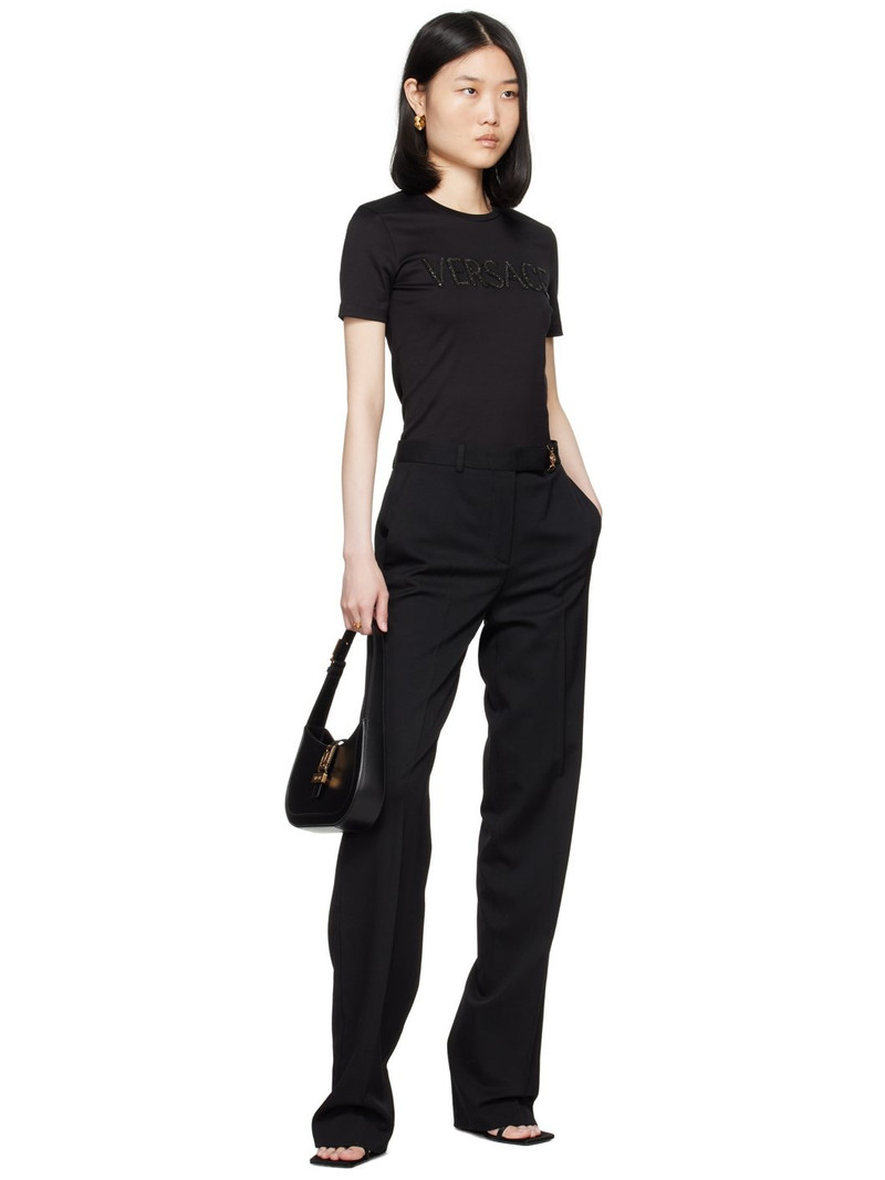 VERSACE Black Hardware Trousers outlook