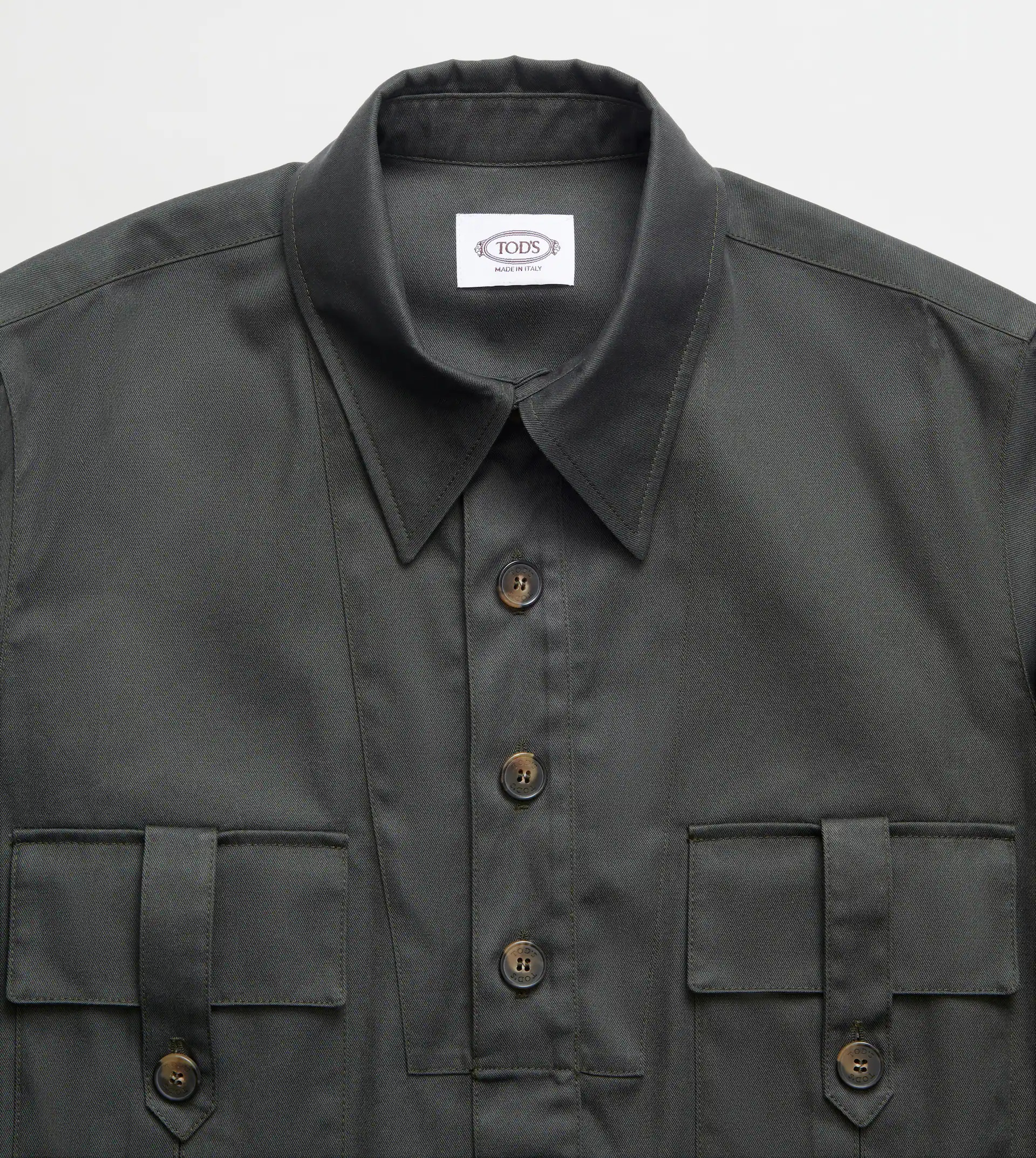 MILITARY SHIRT - BROWN - 6