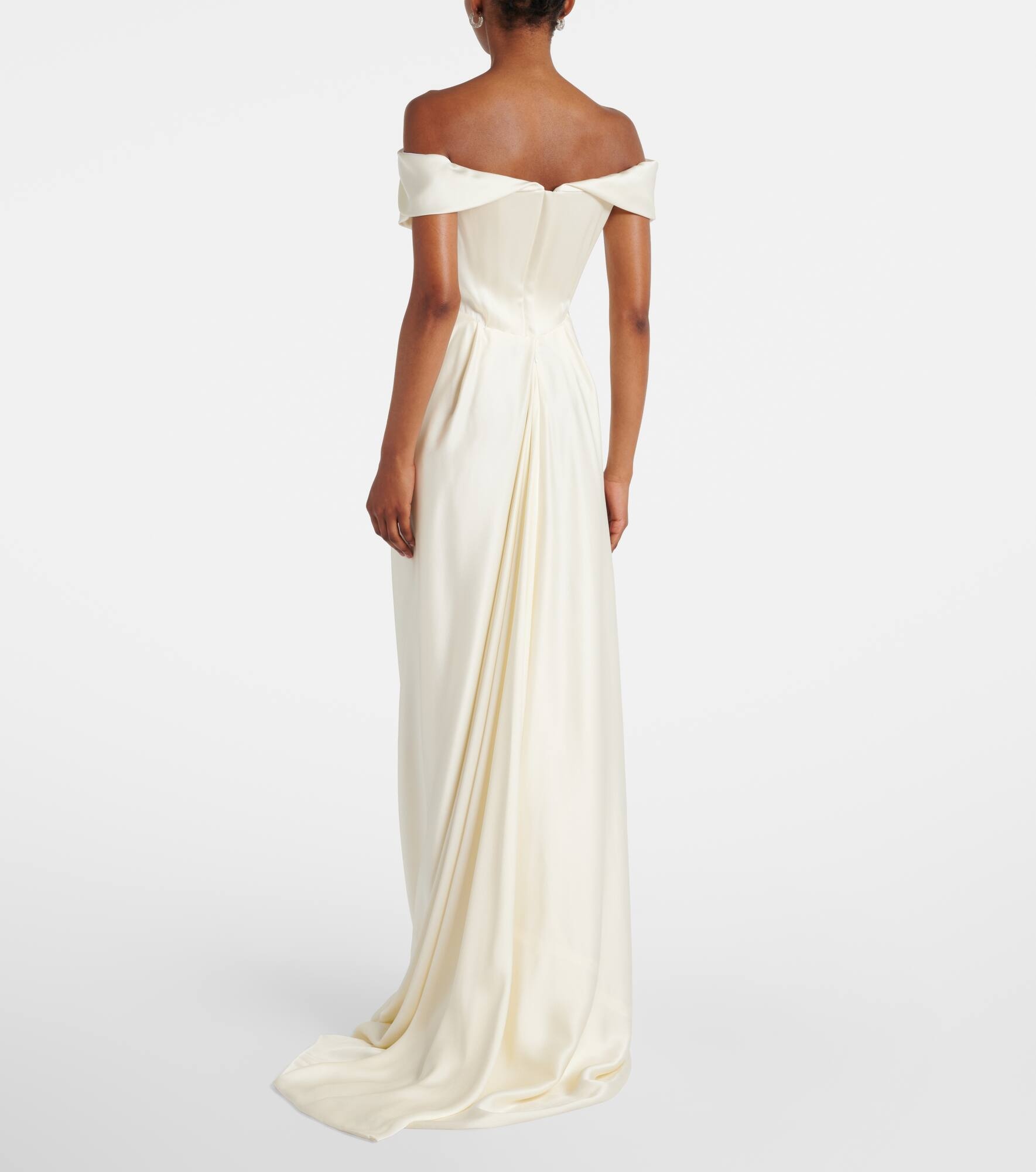 Bridal Nova Cocotte satin corset gown - 3