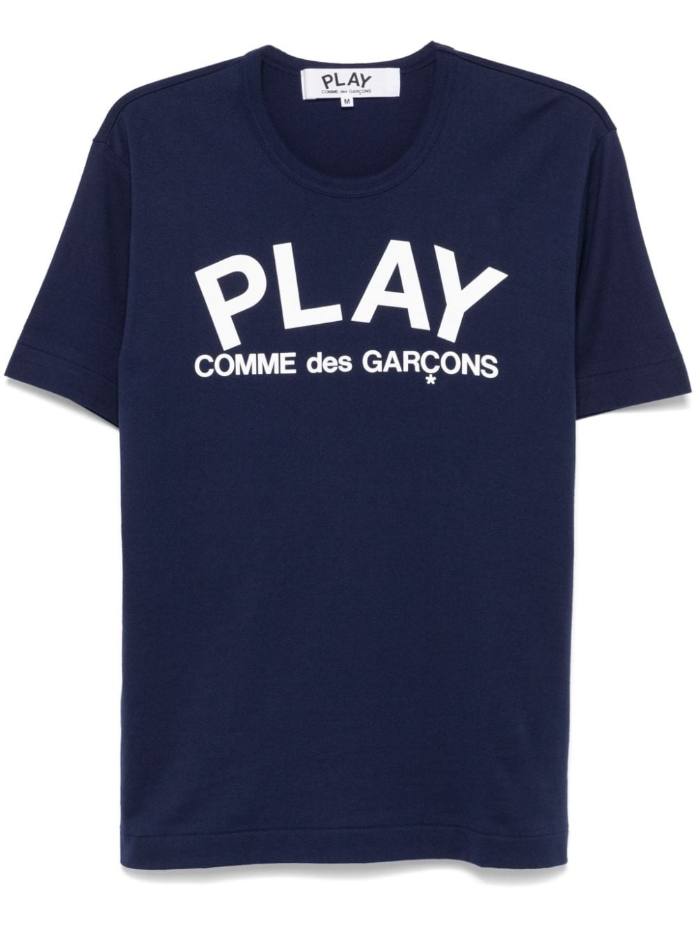 Comme des Garçons PLAY logo-print T-shirt | REVERSIBLE