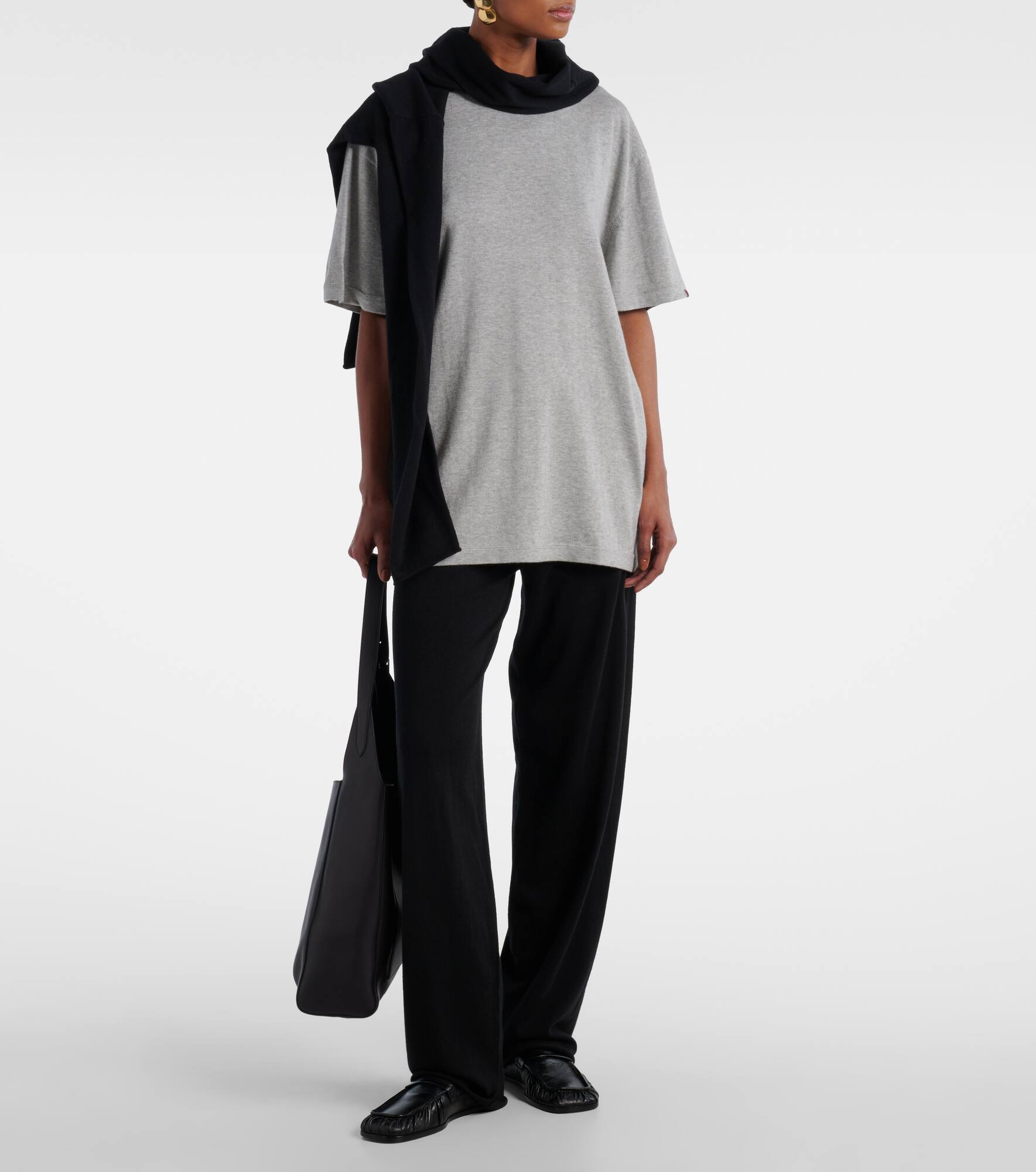 N°269 Rik cotton and cashmere T-shirt - 2