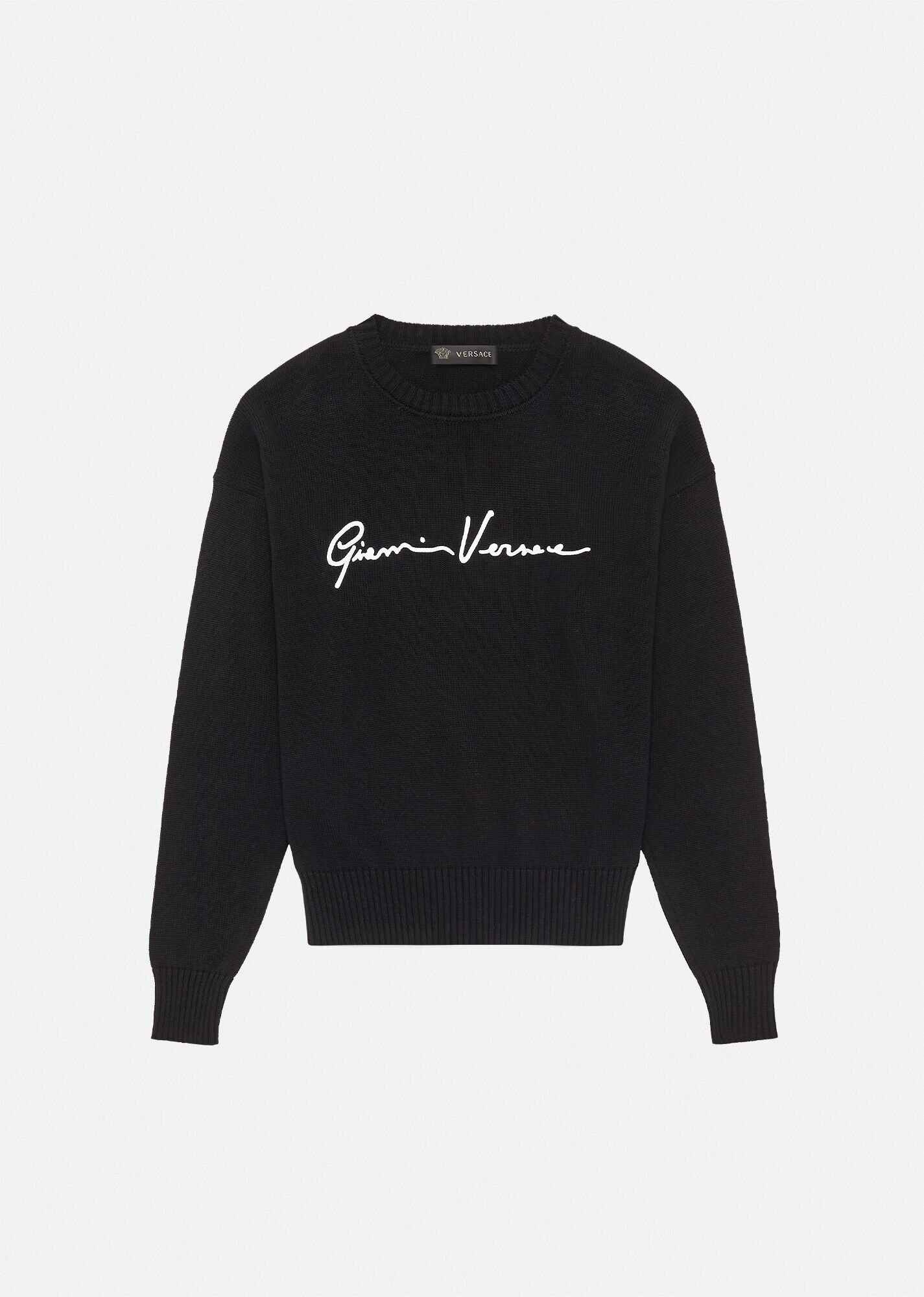 Embroidered GV Signature Sweater - 1