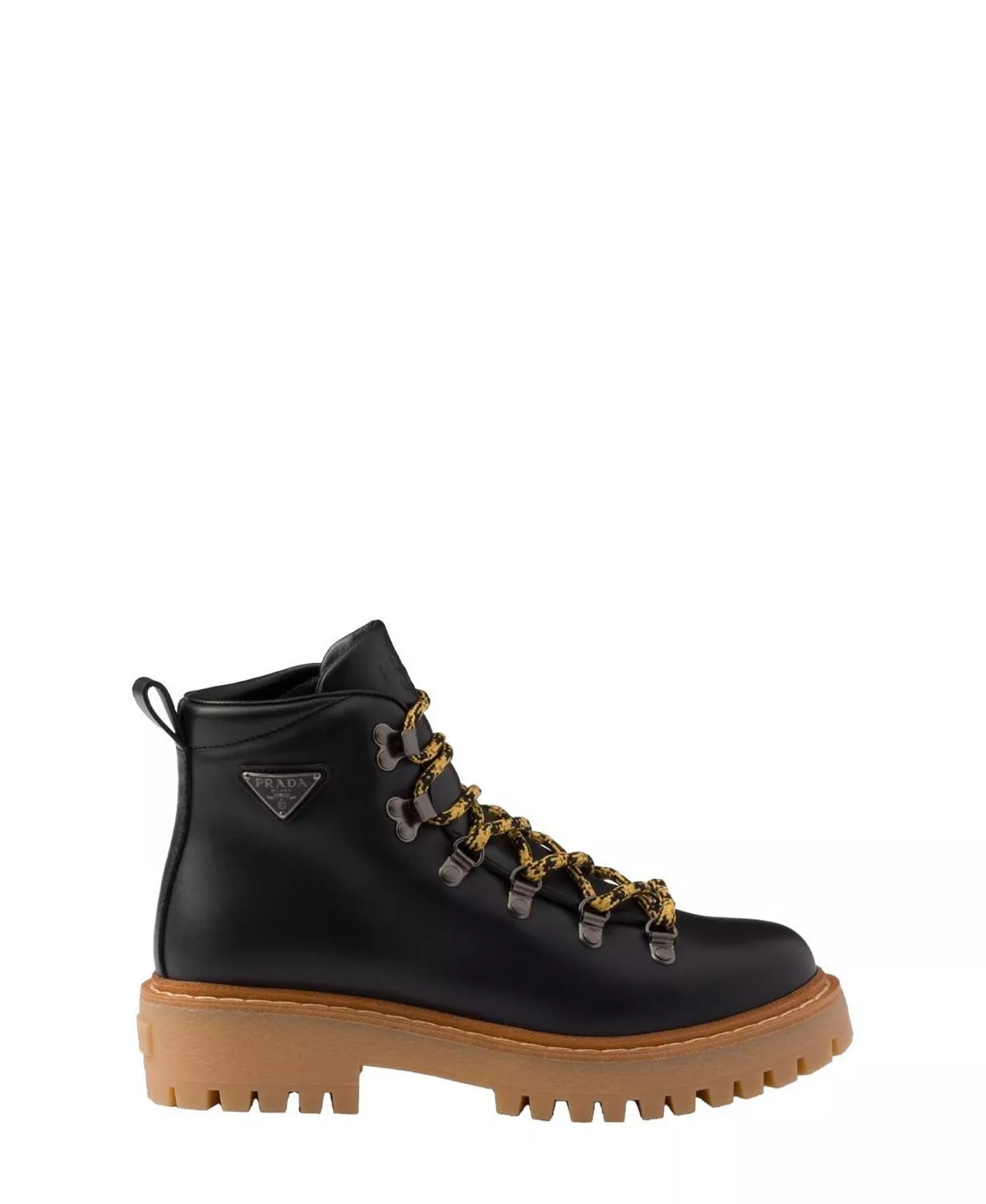 Women's Leather Laced Booties - 3