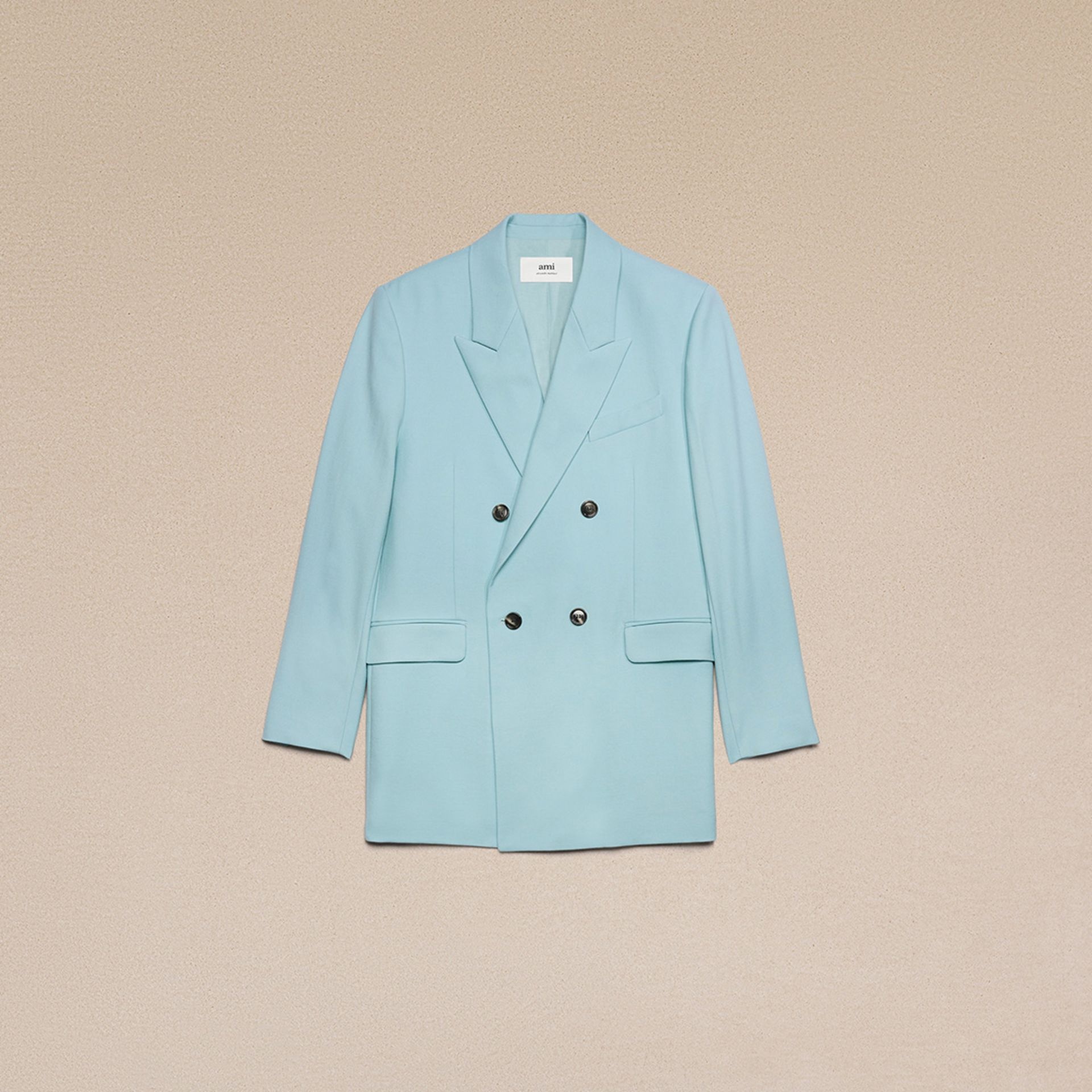 Double Breasted Oversized Jacket - 2