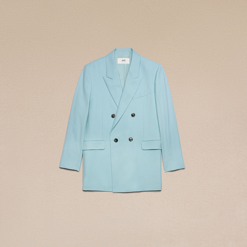 AMI Paris Double Breasted Oversized Jacket outlook