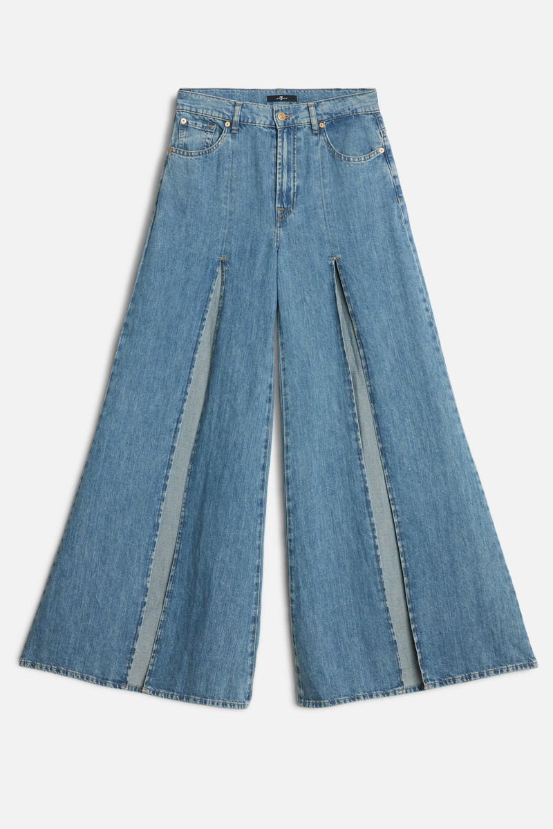 Indigo Linen Willow Palazzo Wide Leg in Arizona 1