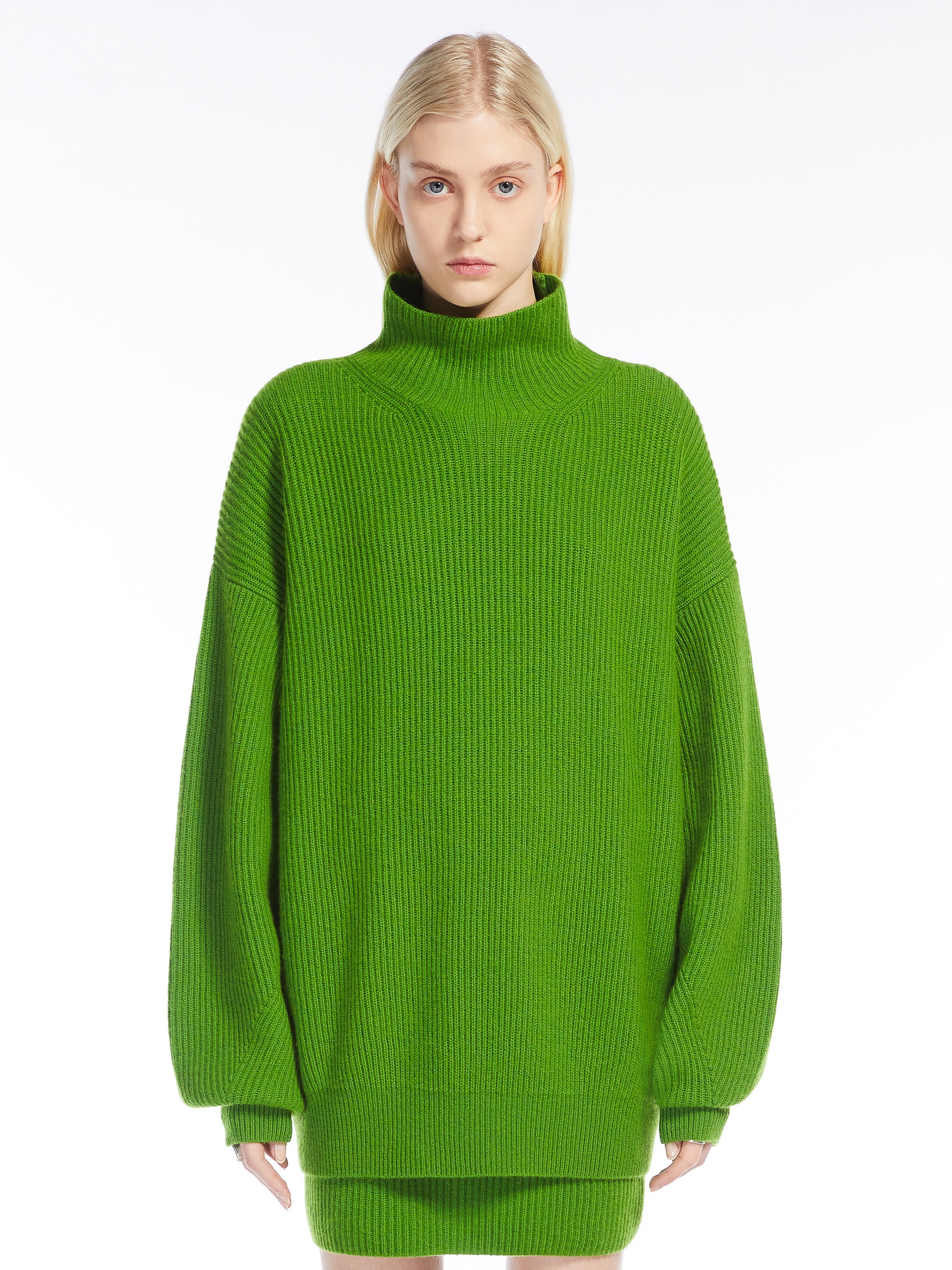 VELIERO Wool and cashmere high-neck sweater - 3