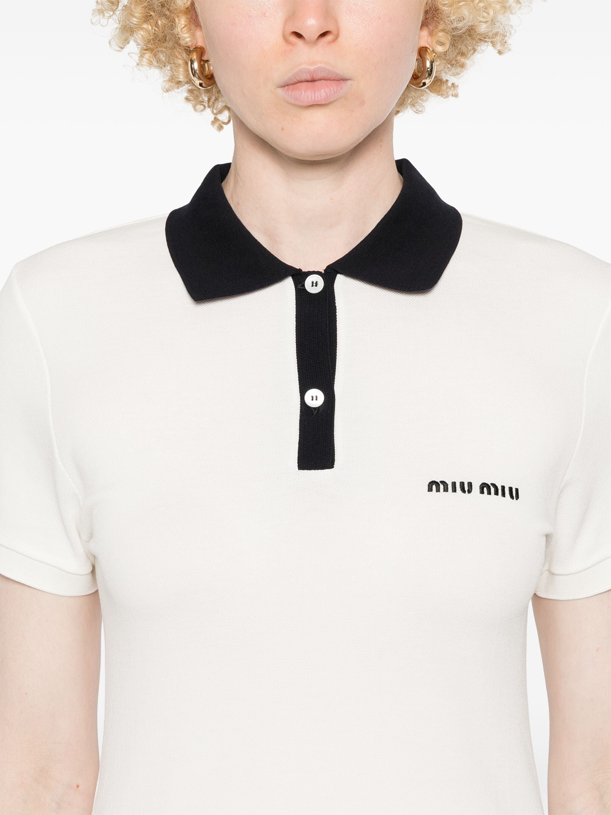 Logo-embroidered Mini Dress - 2