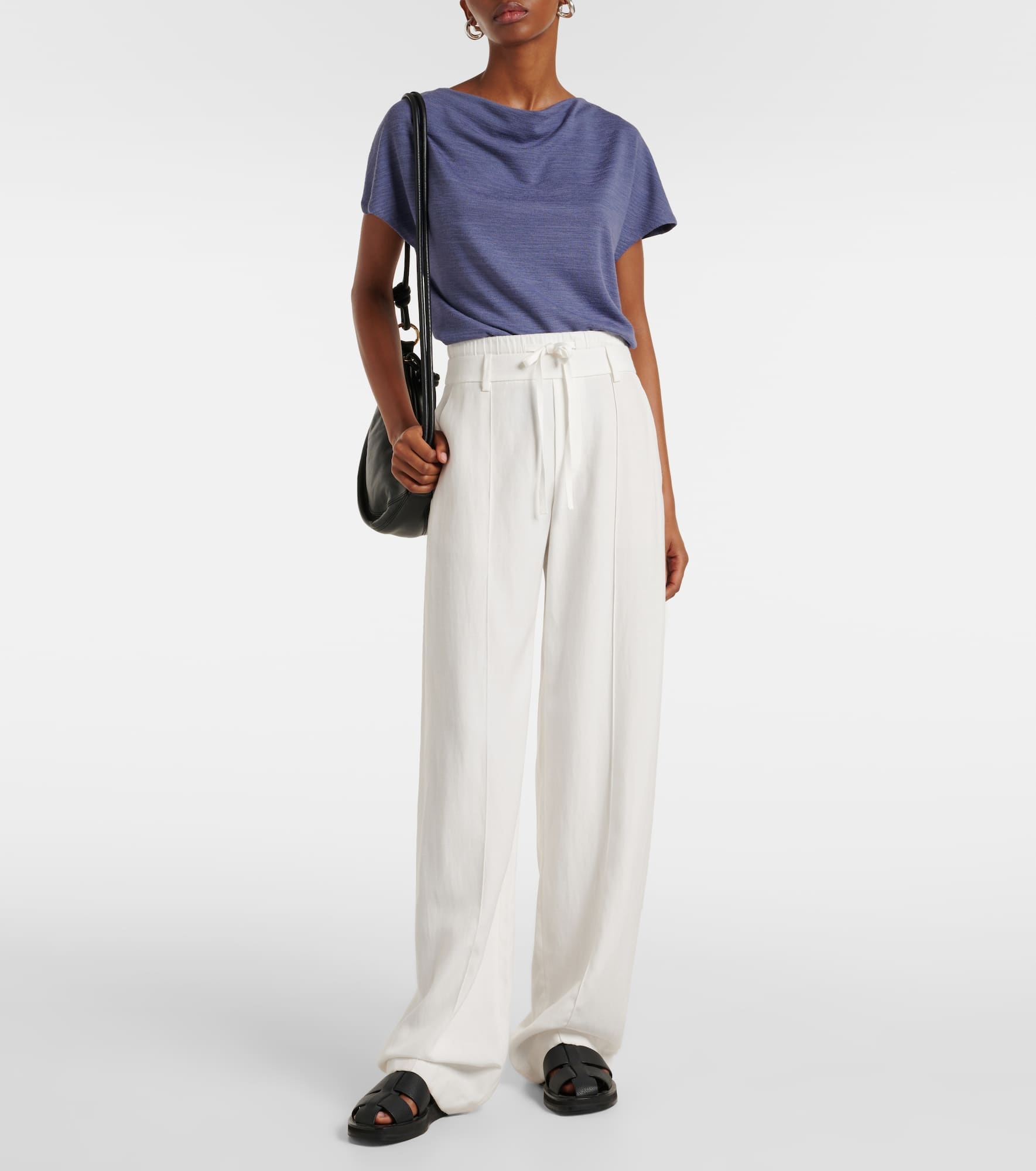 Draped T-shirt - 2