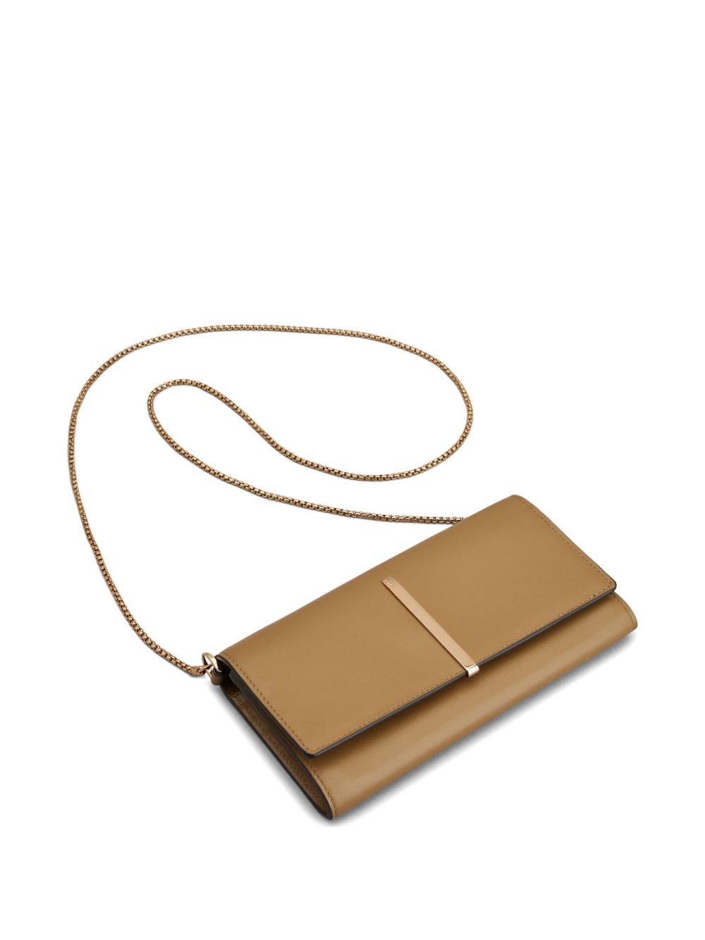 chain-strap leather wallet - 3