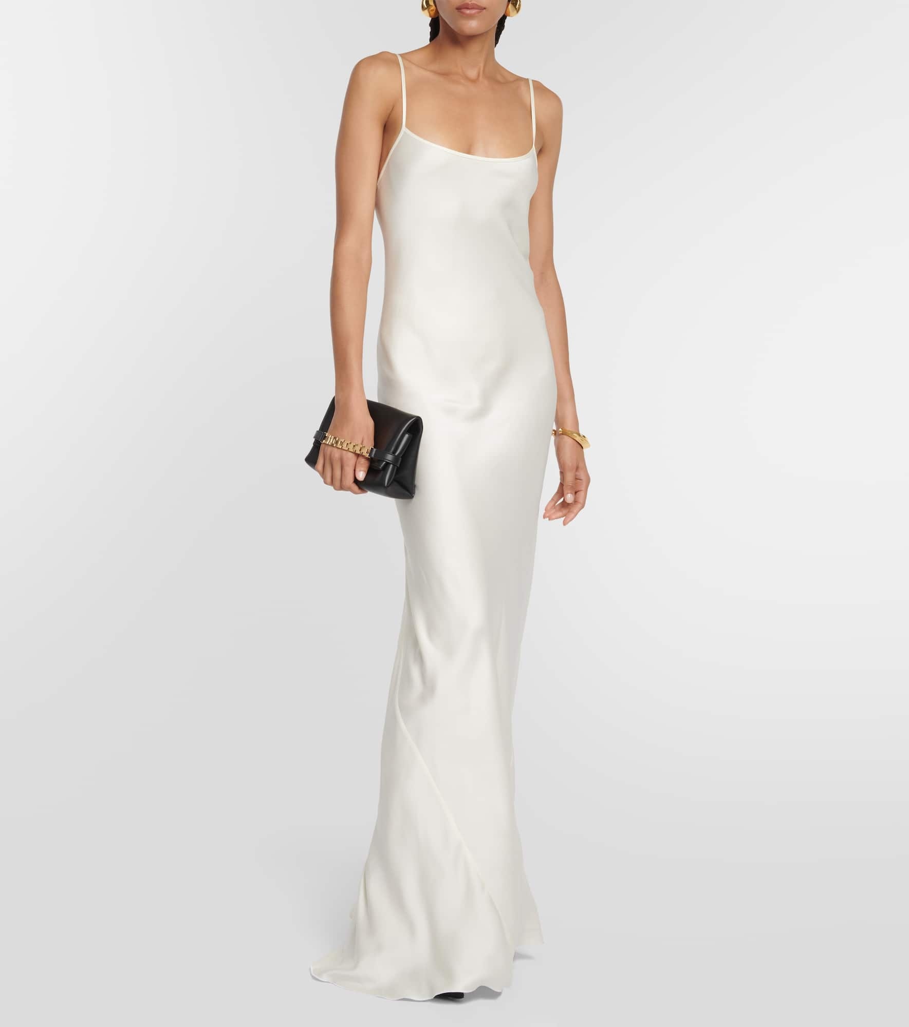 Satin slip dress - 2