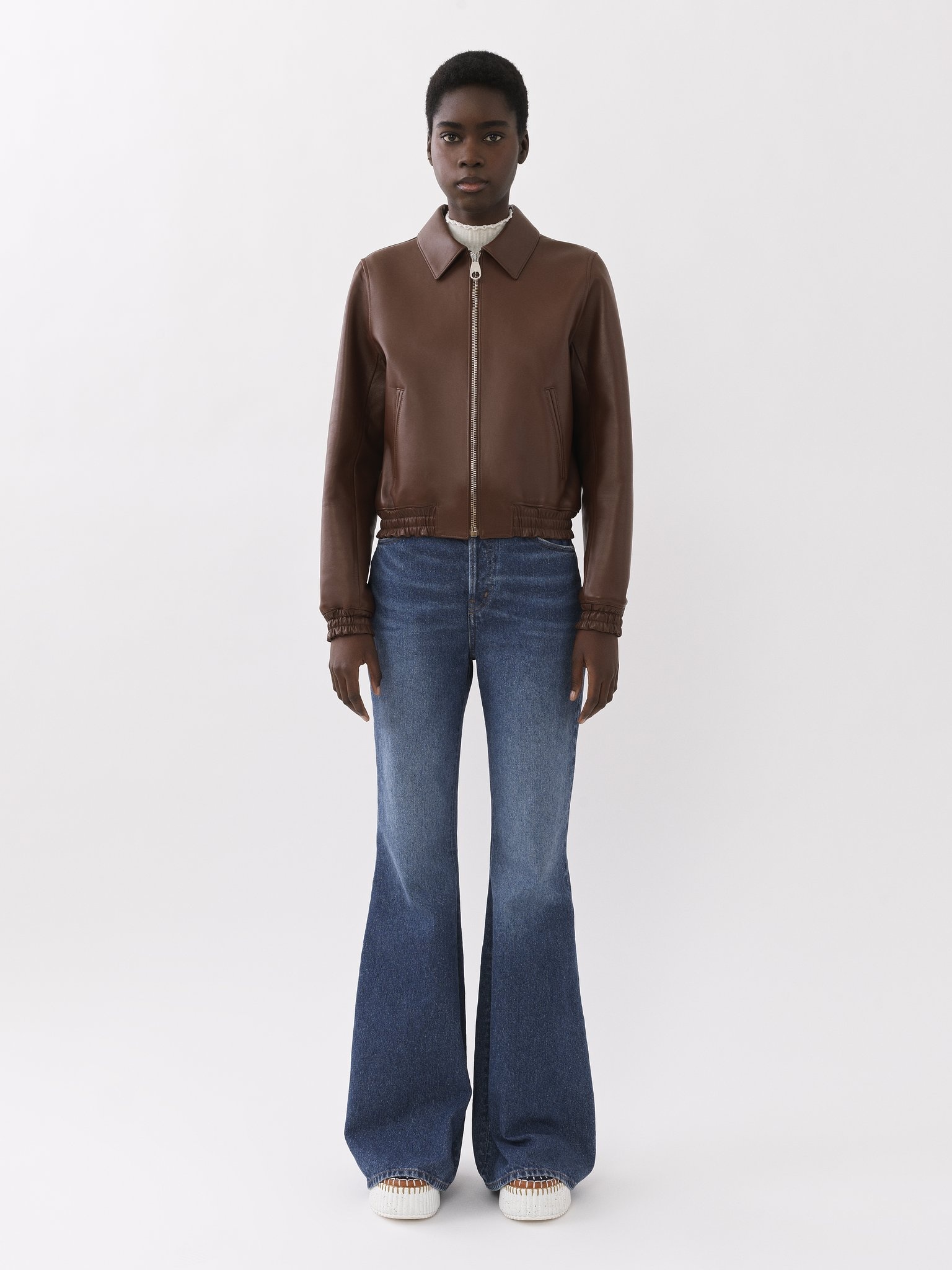 SHORT BLOUSON JACKET - 4