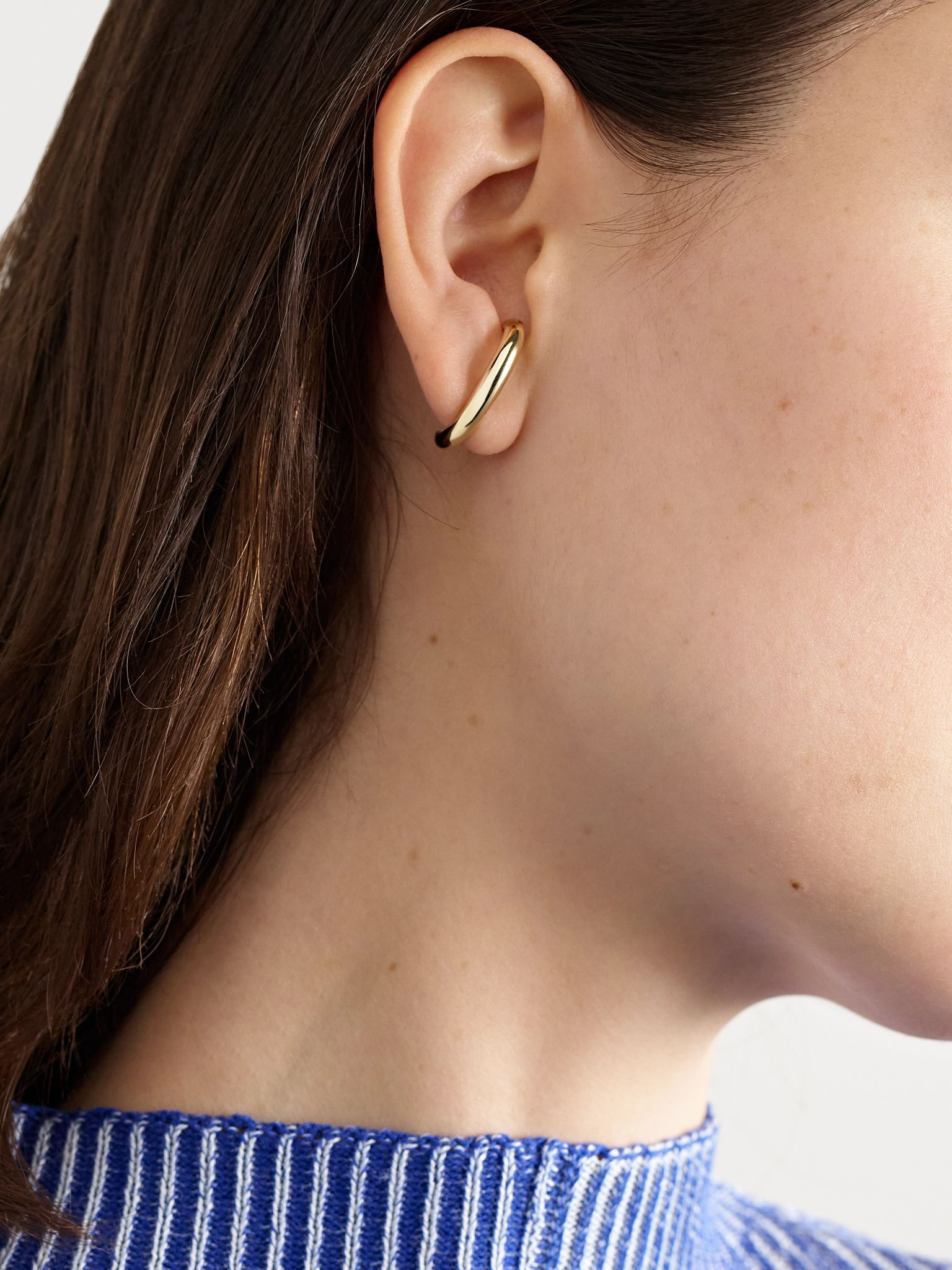 Golden Glow 14-karat gold single earring Gold - 2