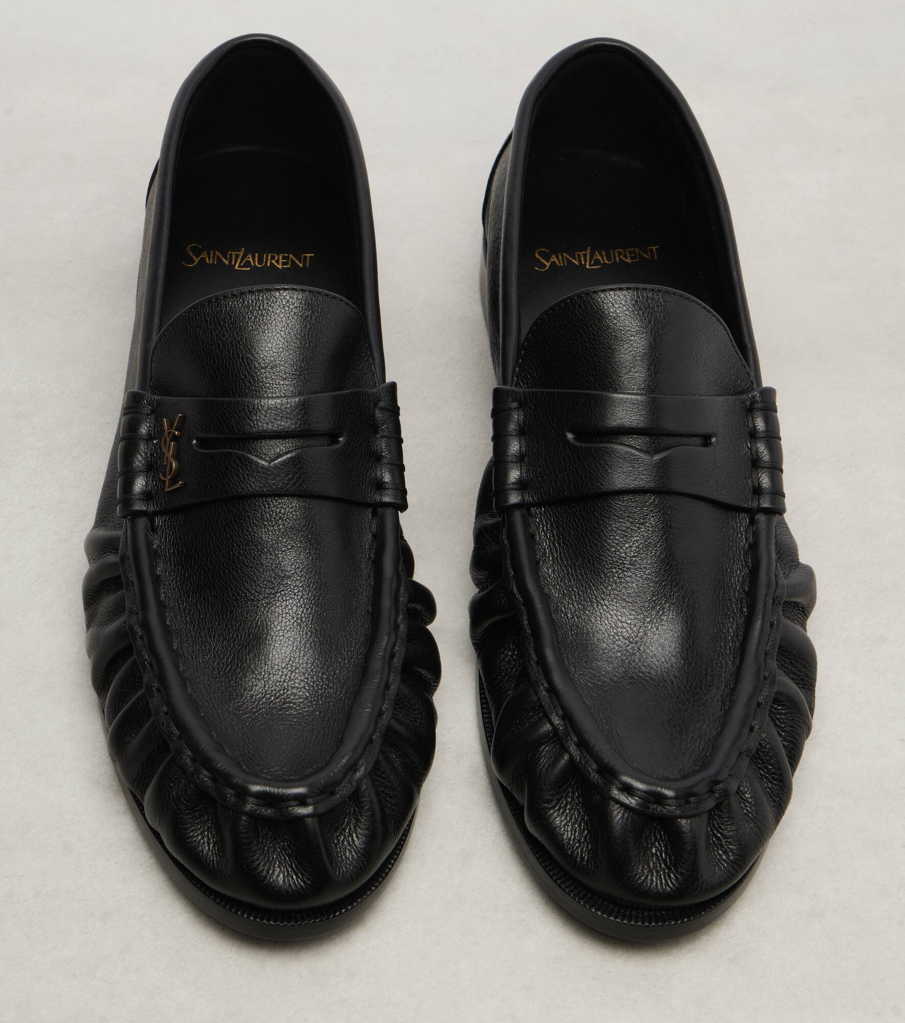 Le Loafer leather penny loafers - 5