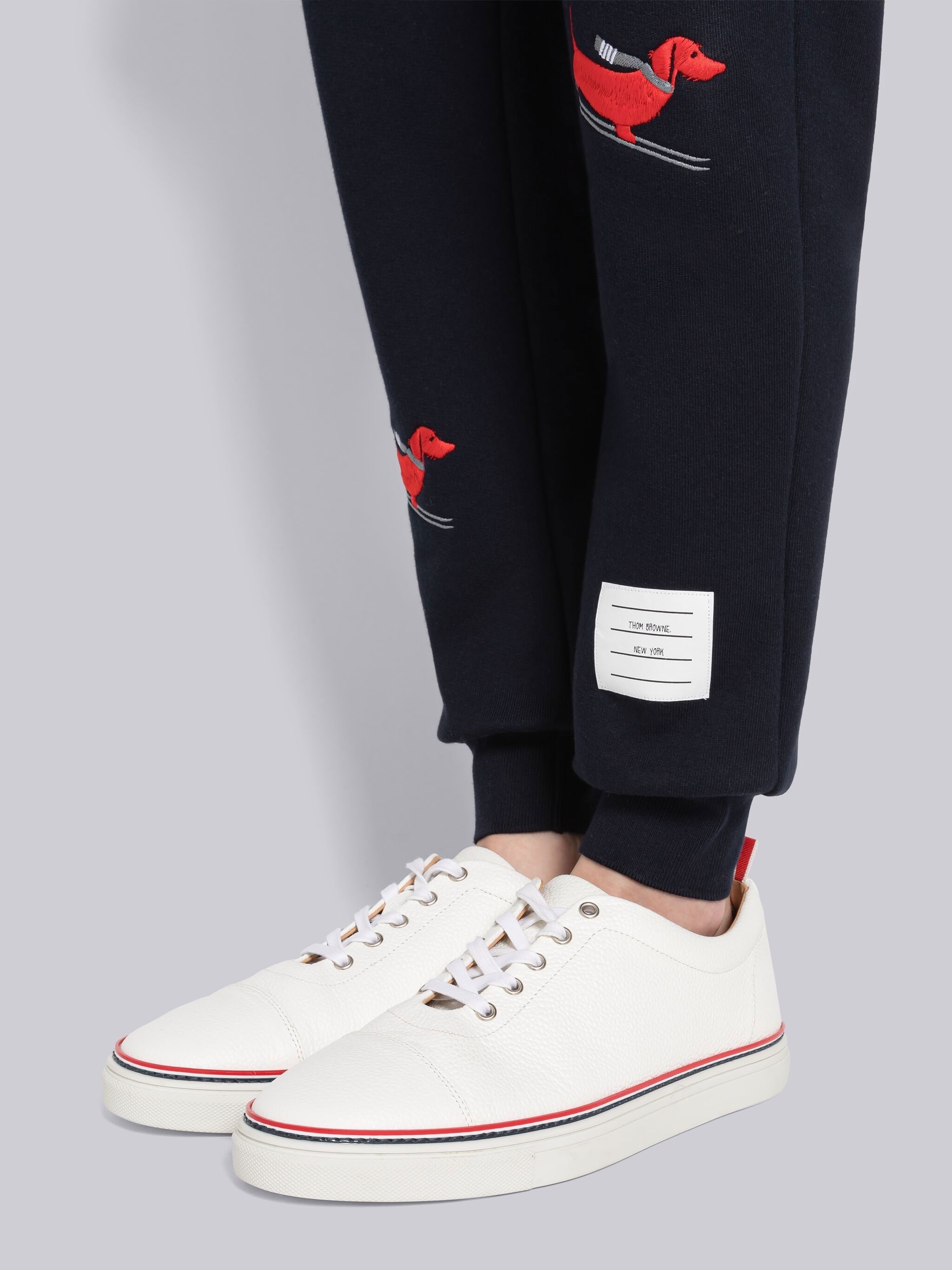 HECTOR SKI EMBROIDERY LOOPBACK SWEATPANTS - 5