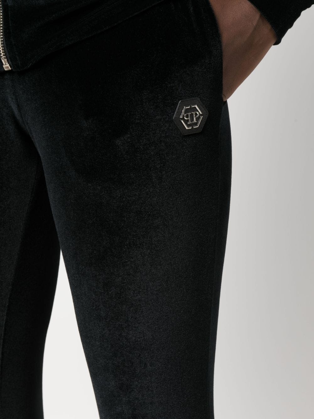3D Skull velvet tracksuit (set of two) - 6