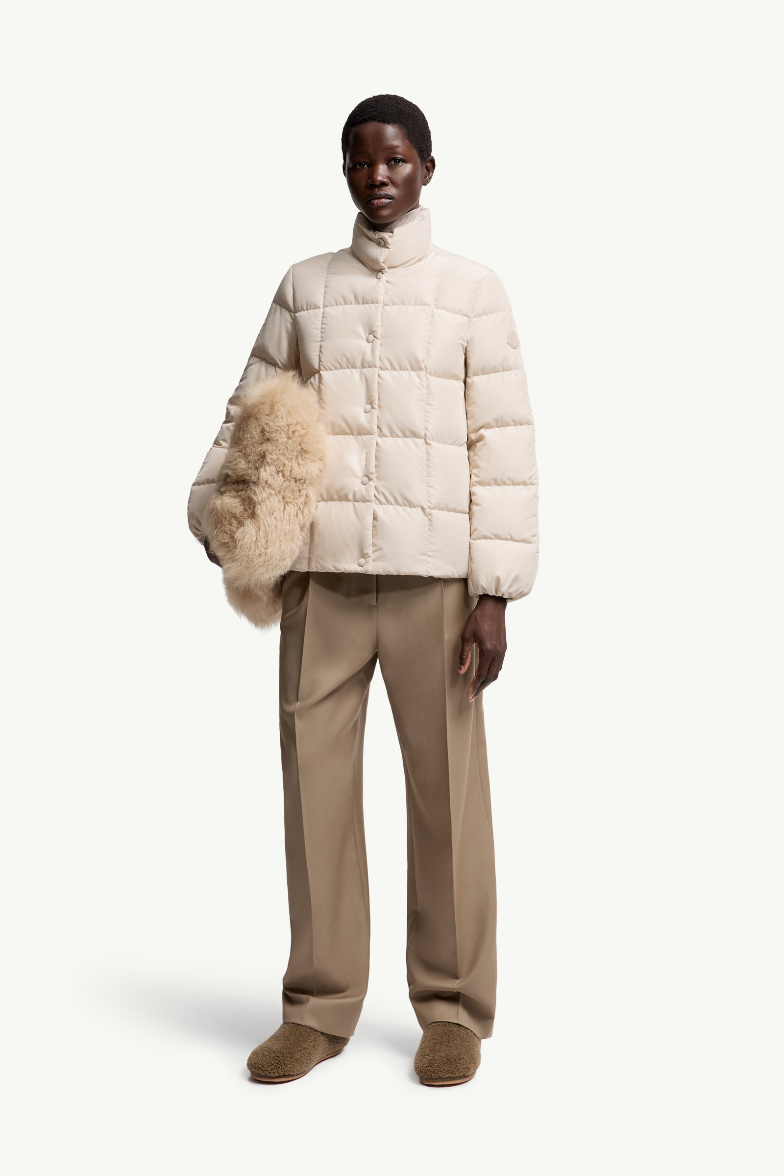 Cochevinne Square-Quilted Short Down Jacket - 2