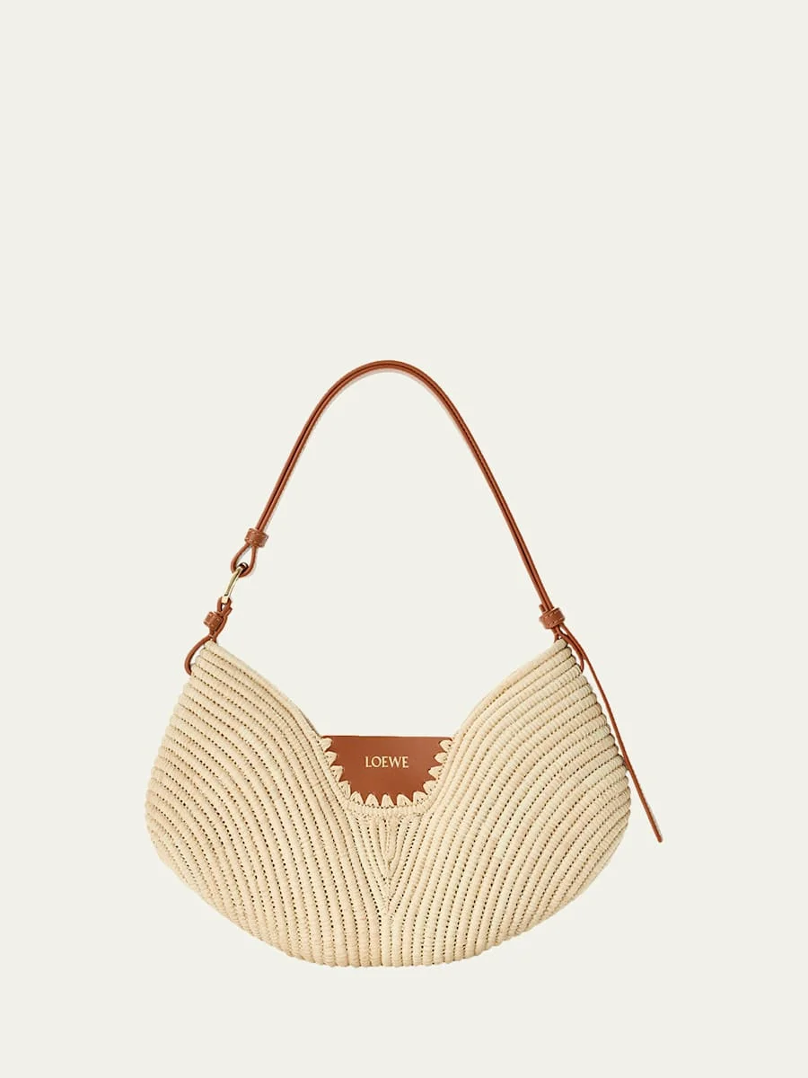 x Paula's Ibiza Swing Raffia Crossbody Bag - 1