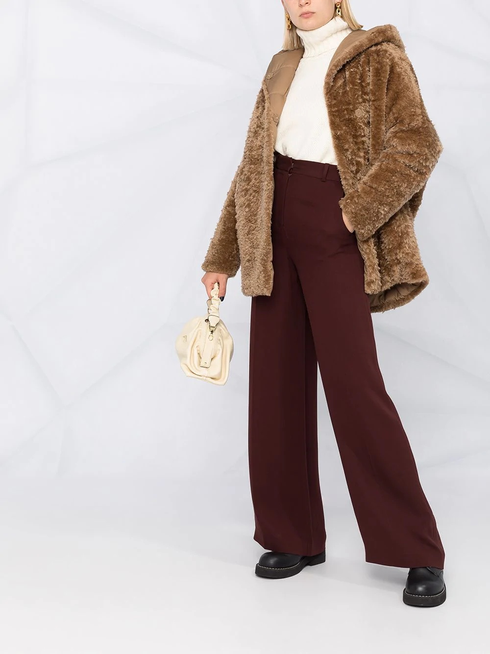 reversible fur coat - 2