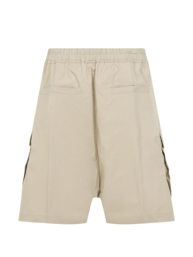 Rick Owens cotton cargo shorts outlook
