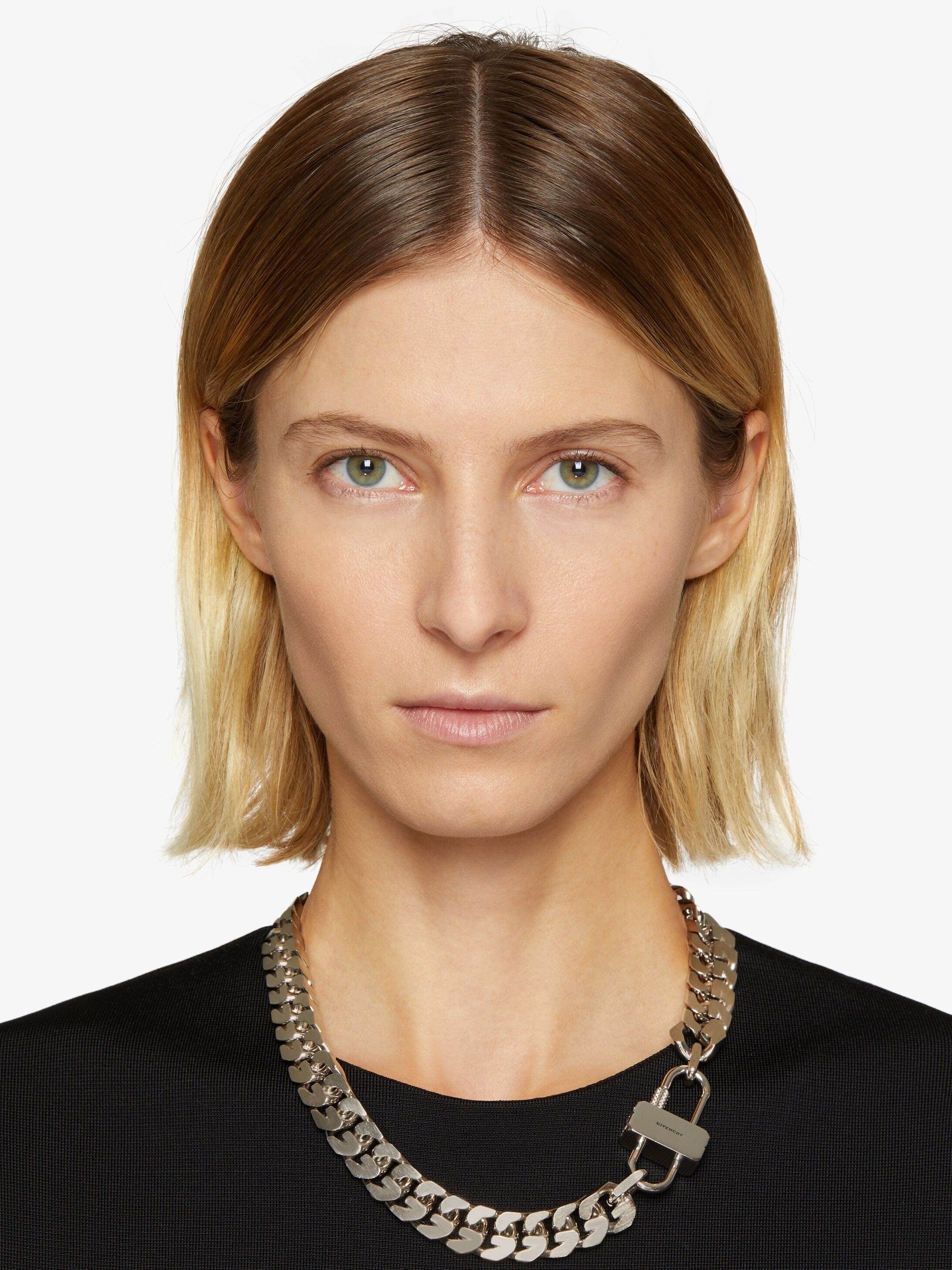 Givenchy G CHAIN LOCK NECKLACE | REVERSIBLE