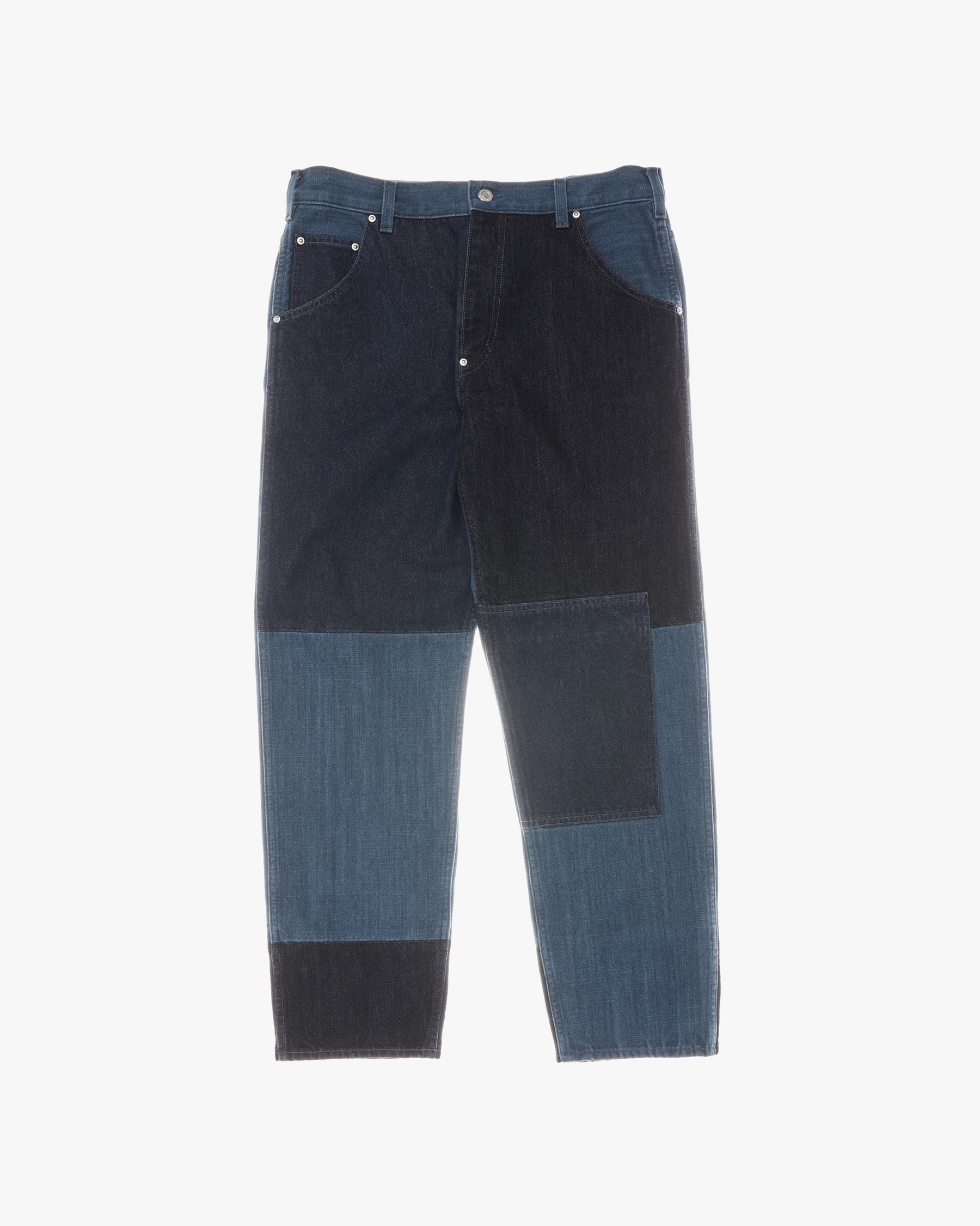 PIECED TAPERED JEAN - 1