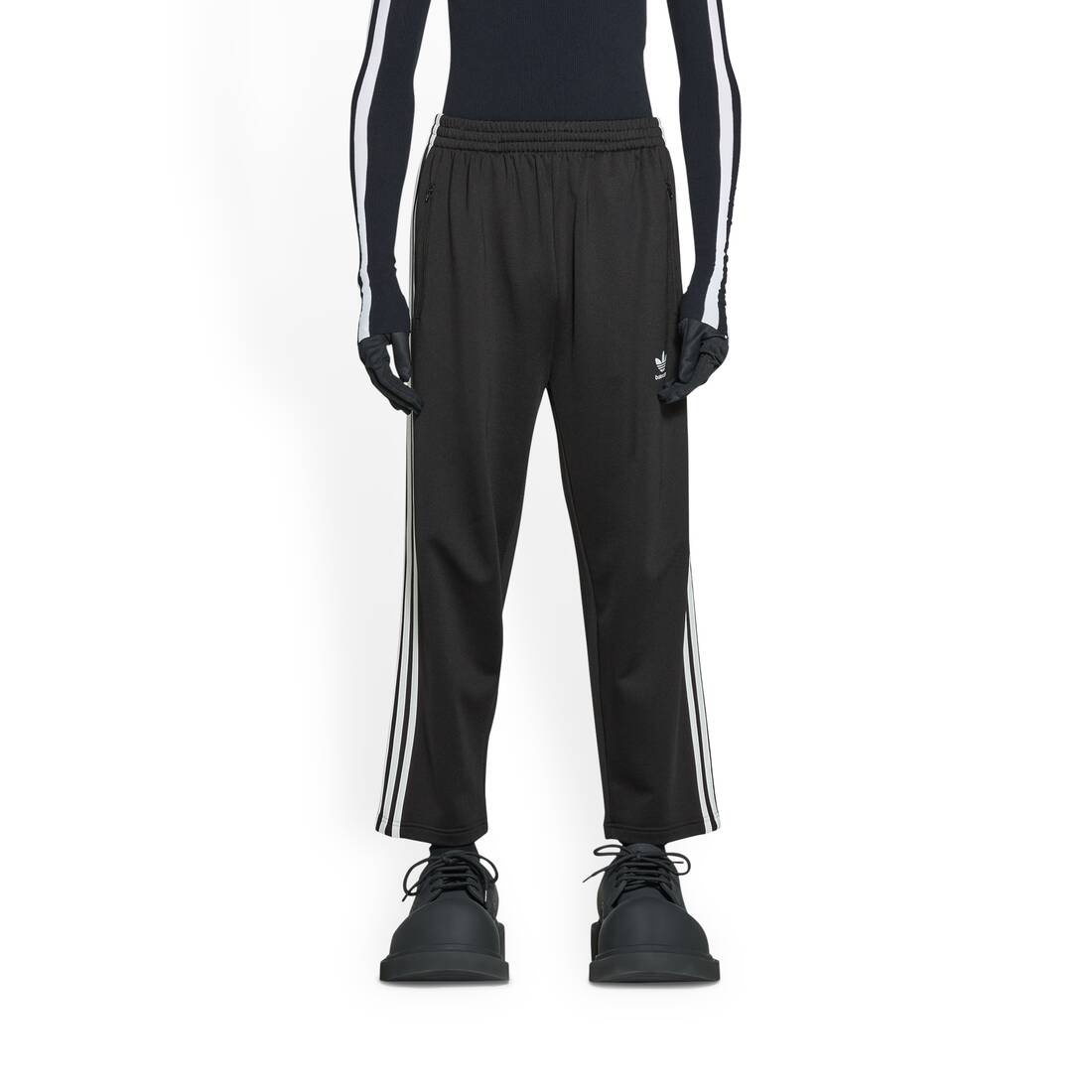 Men's Balenciaga / Adidas Cropped Sweatpants in Black - 5