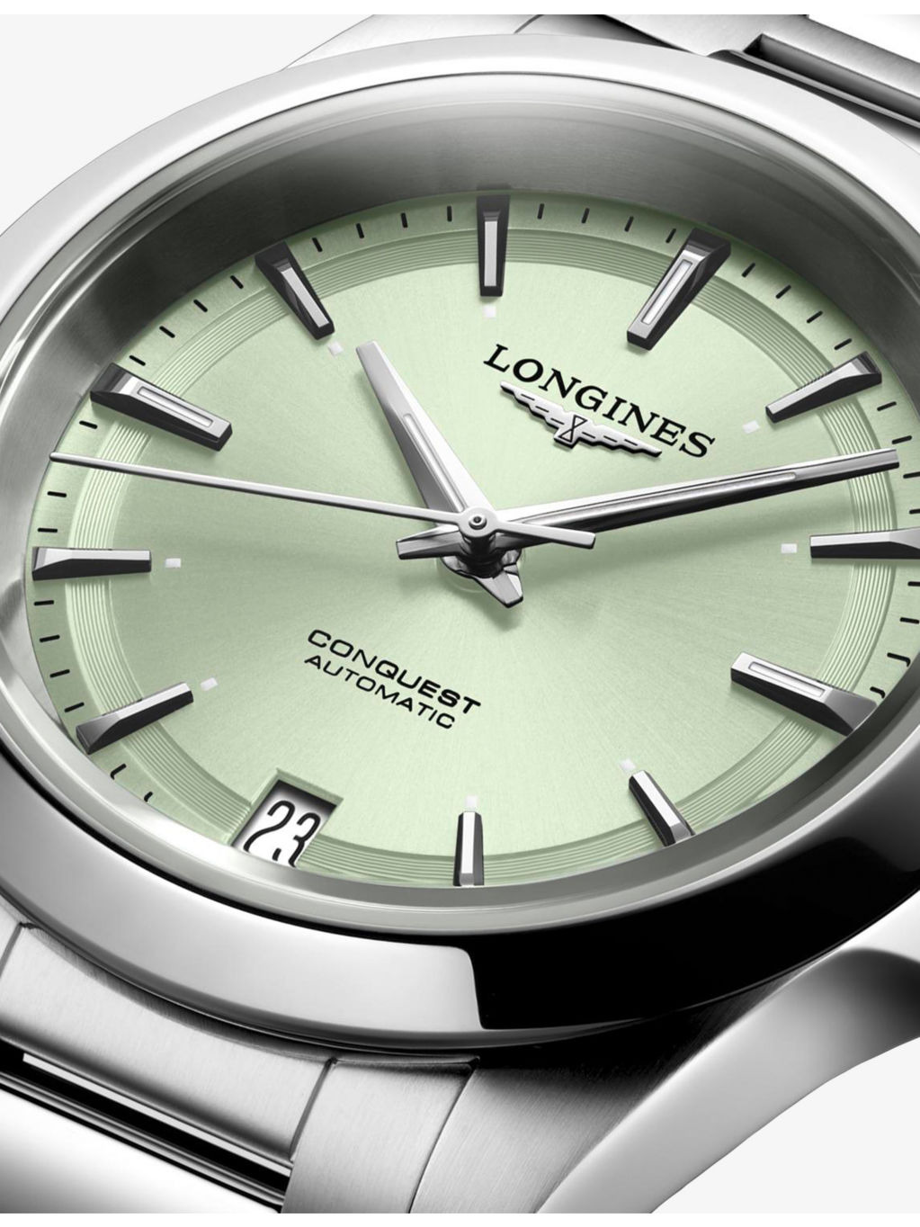 L3.430.4.02.6 Conquest 34mm Stainless-Steel Automatic Watch - 4